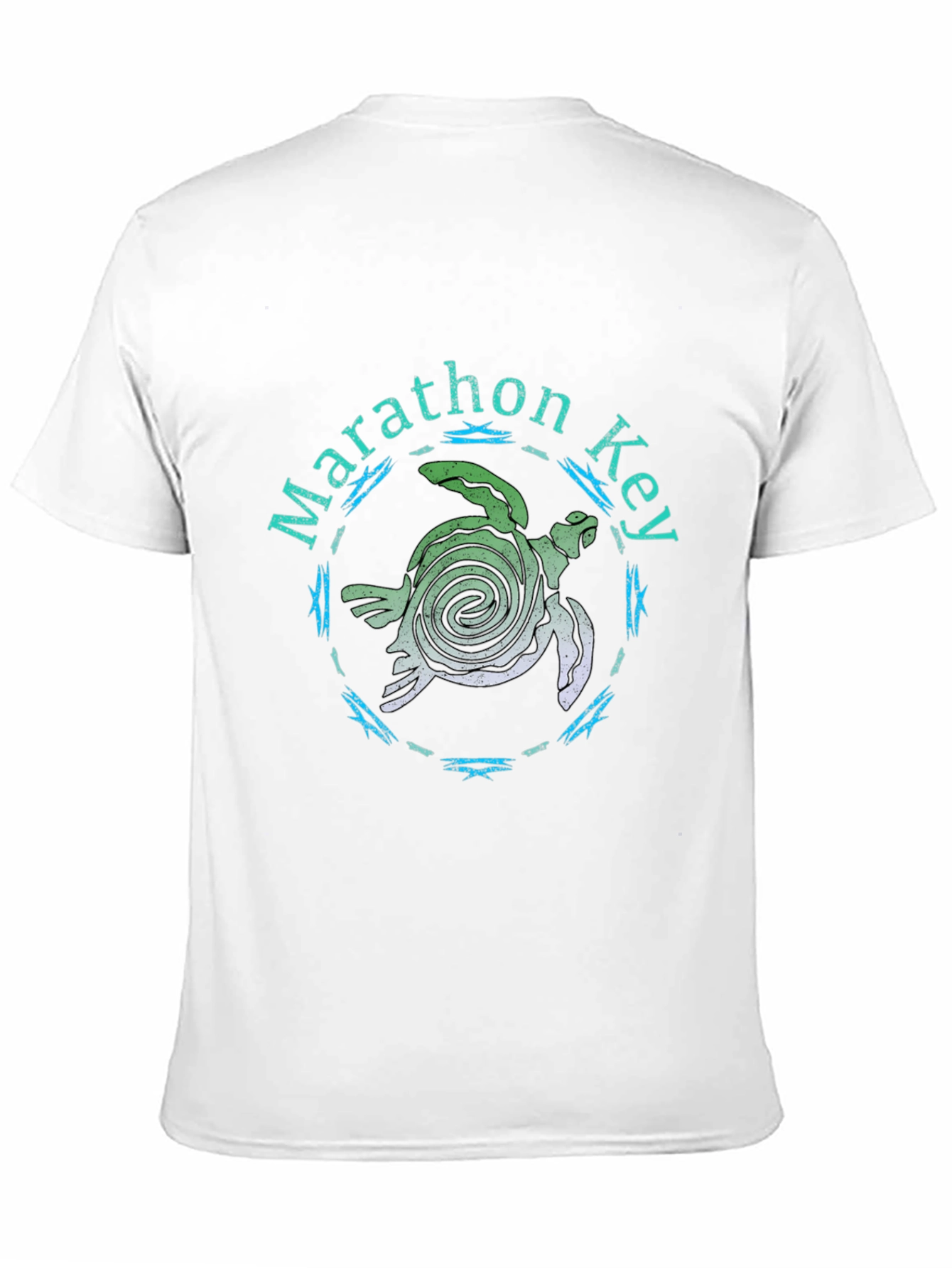 Marathon Key Turtle Graphic T-Shirt