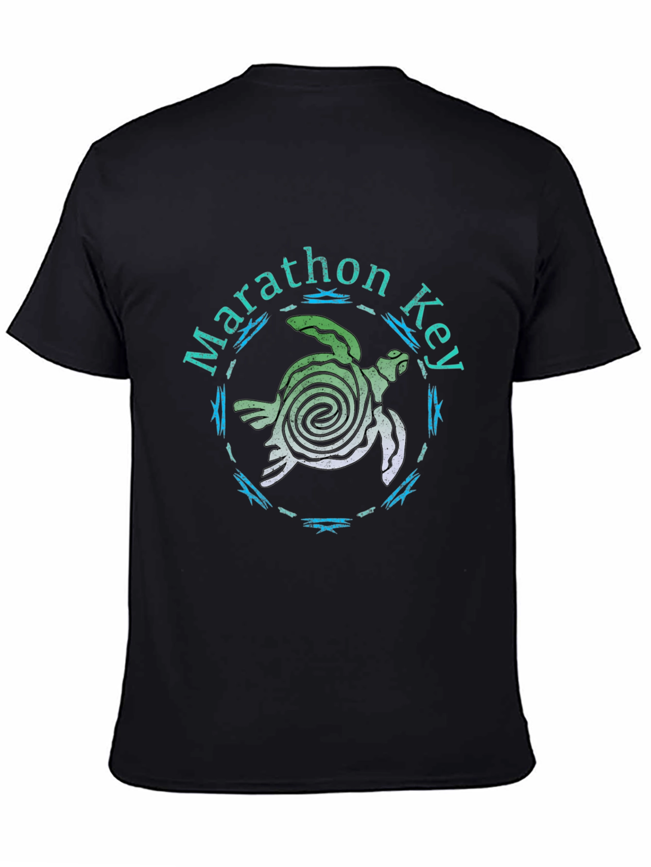 Marathon Key Turtle Graphic T-Shirt