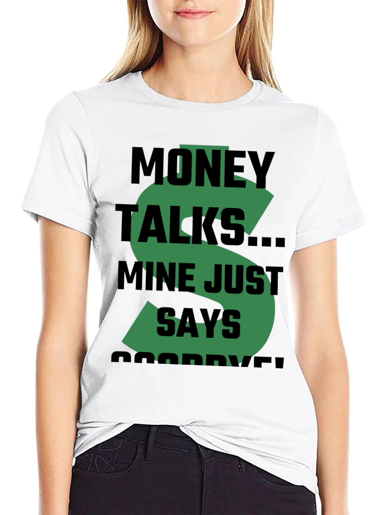 Money Talks Graphic T-Shirt