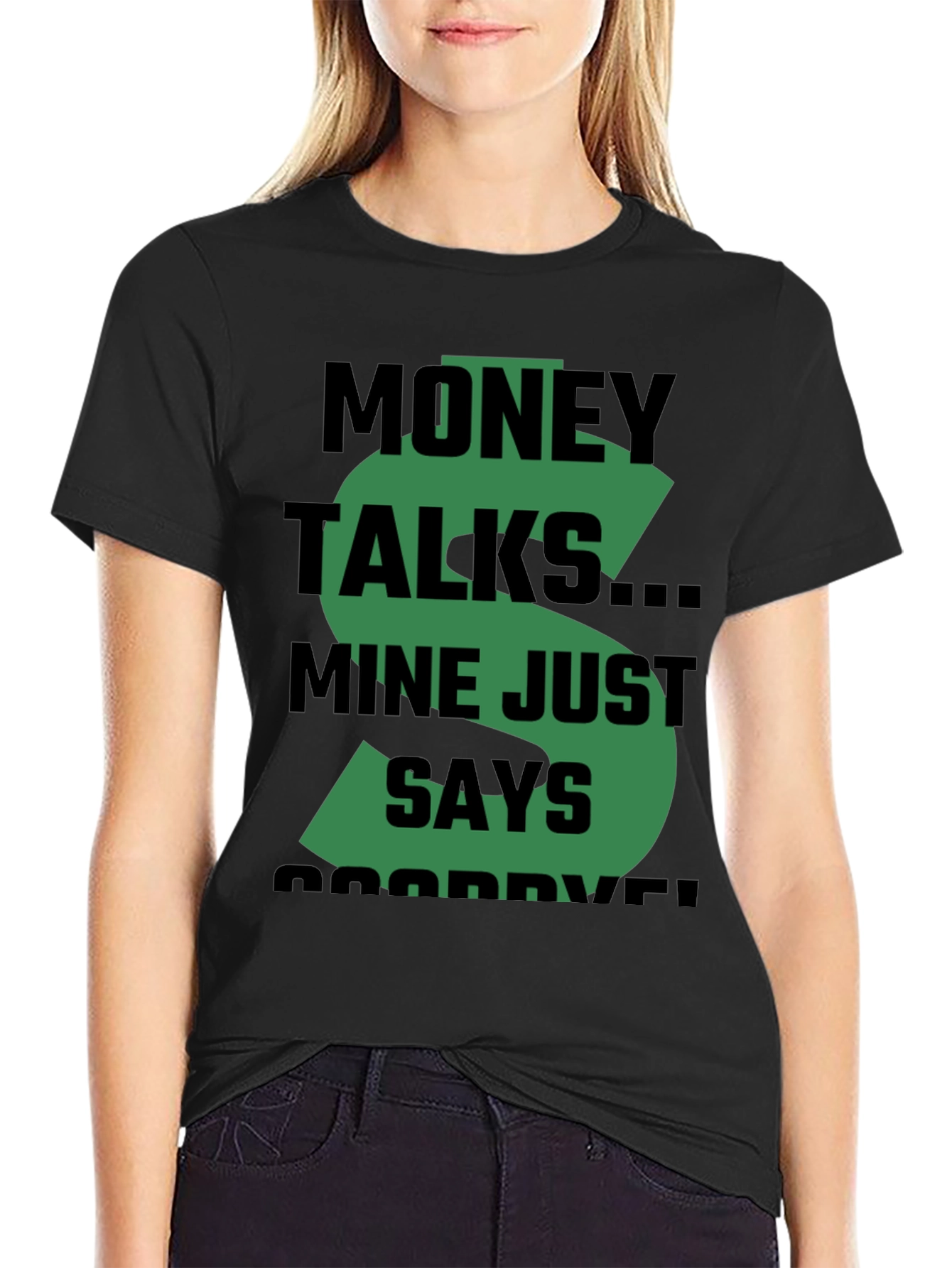 Money Talks Graphic T-Shirt