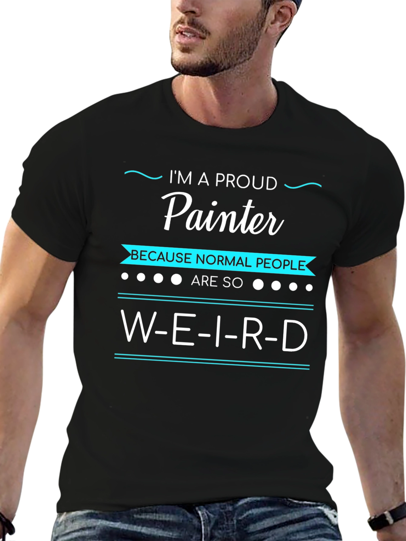 Proud Painter Graphic Tee - Weird People