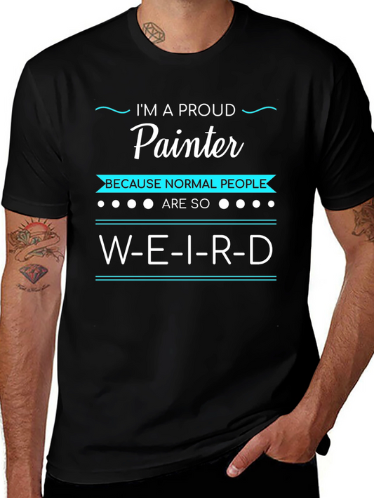 Proud Painter Graphic Tee - Weird People
