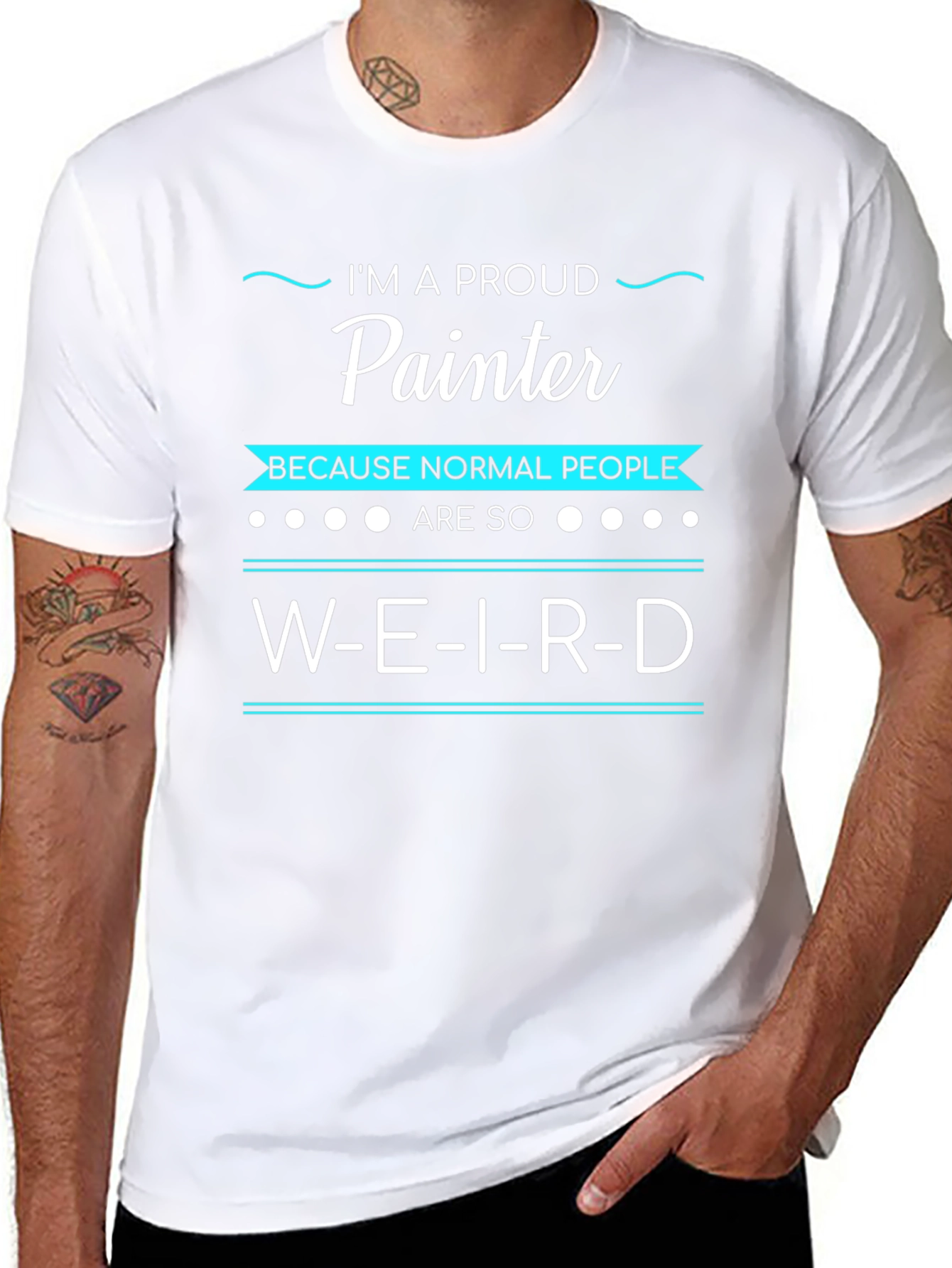 Proud Painter Graphic Tee - Weird People