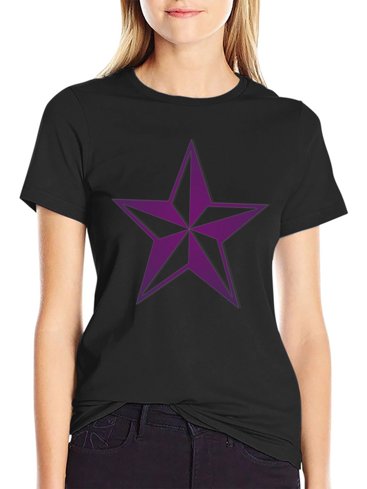 Star Graphic Tee - Mens Black Crewneck