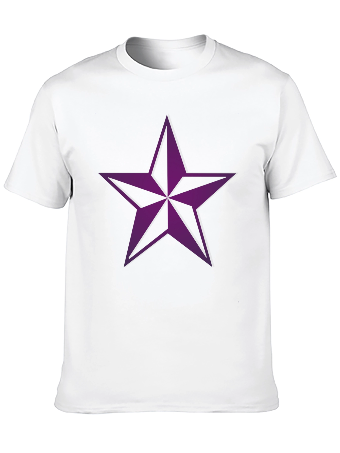 Star Graphic Tee - Mens Black Crewneck