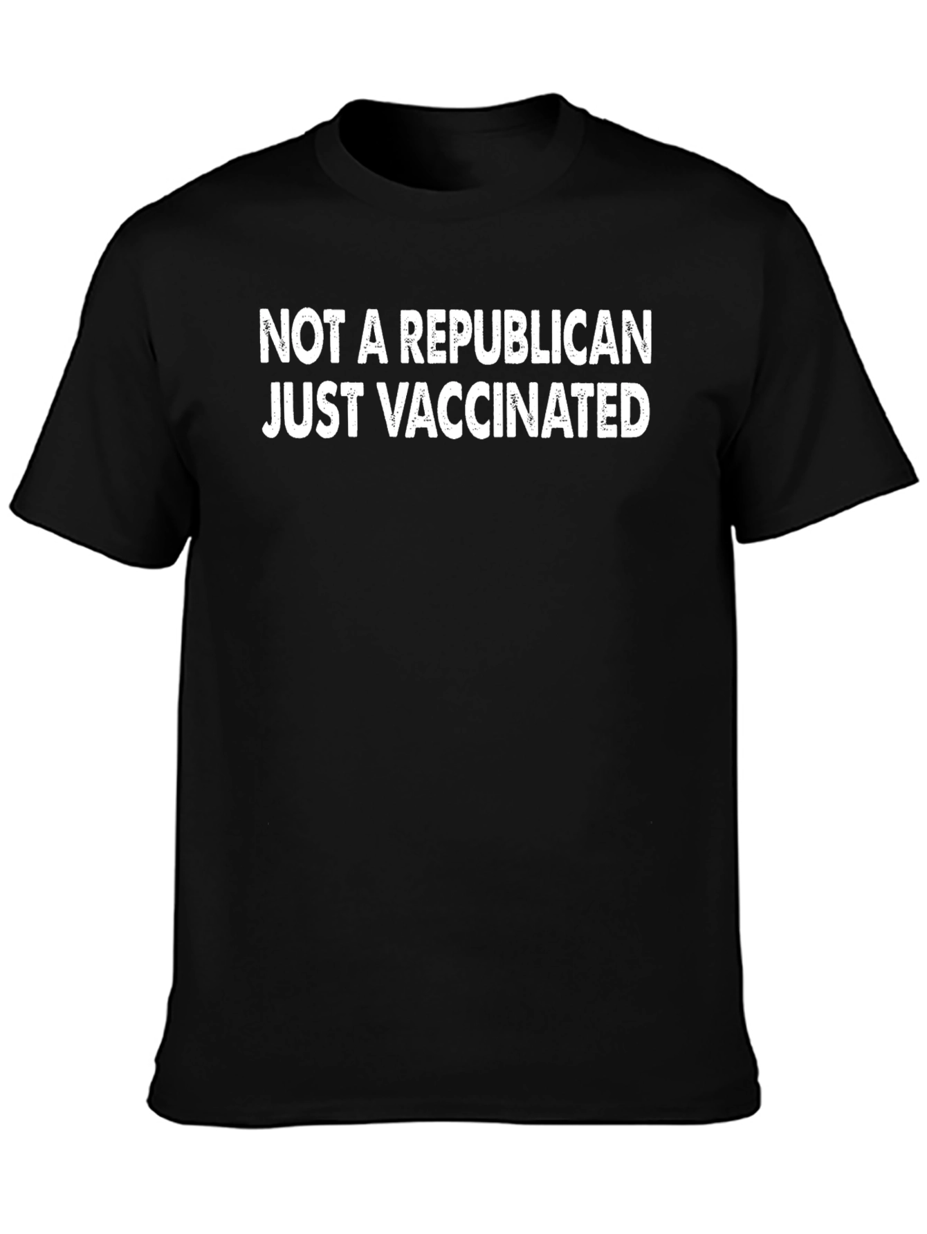 Vaccinated Statement Graphic Tee