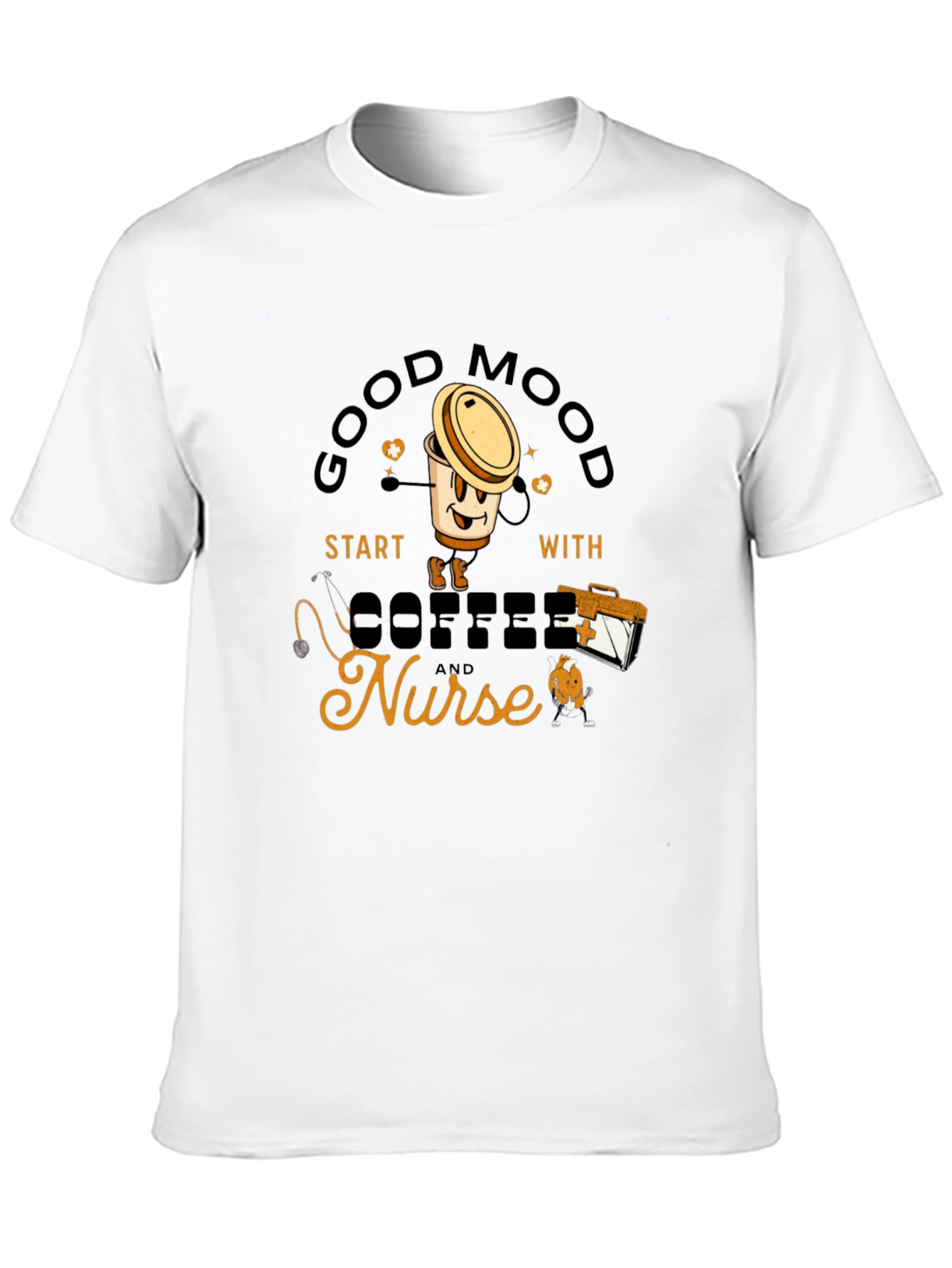 Good Mood Coffee Nurse T-Shirt