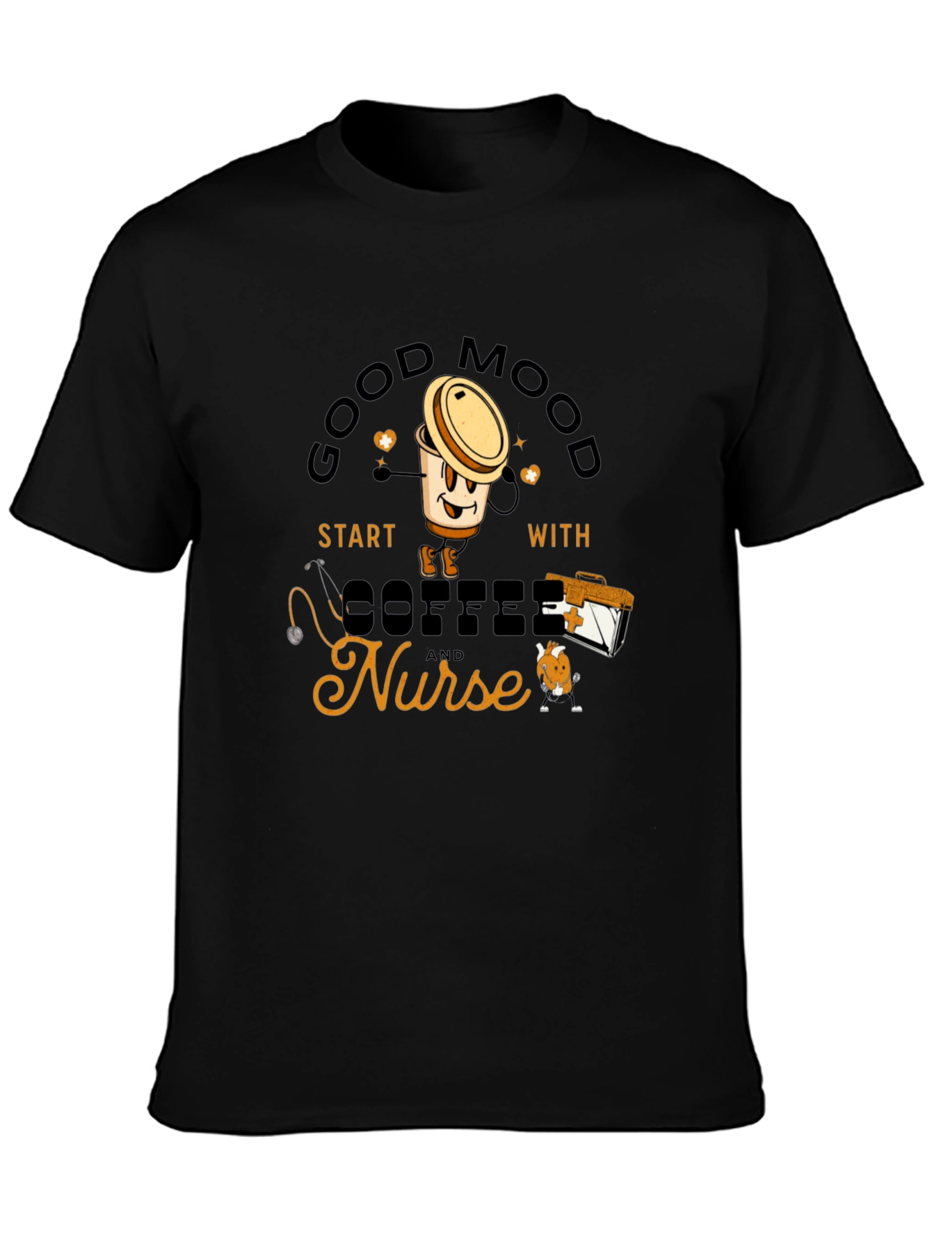 Good Mood Coffee Nurse T-Shirt