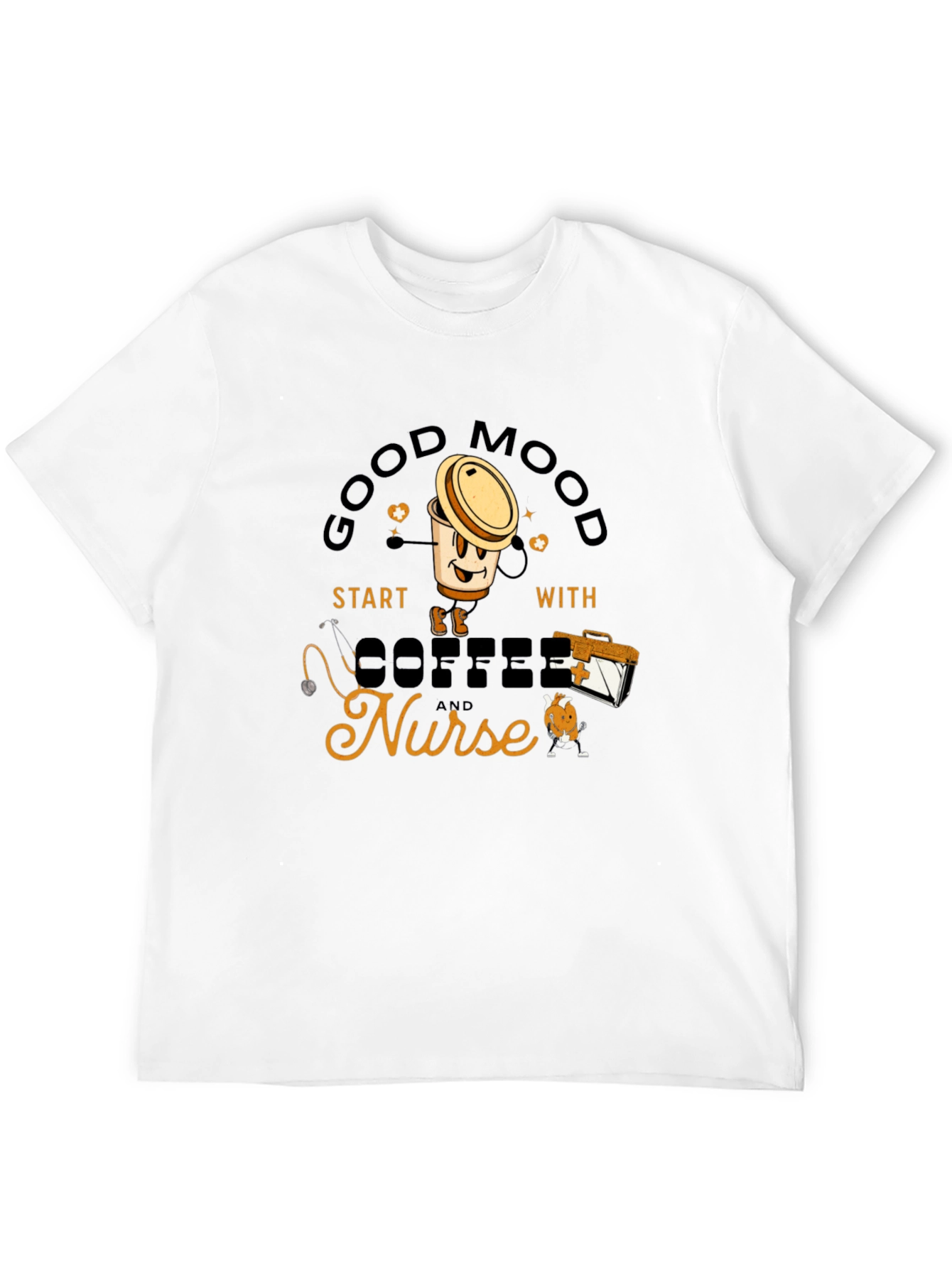Good Mood Coffee Nurse T-Shirt