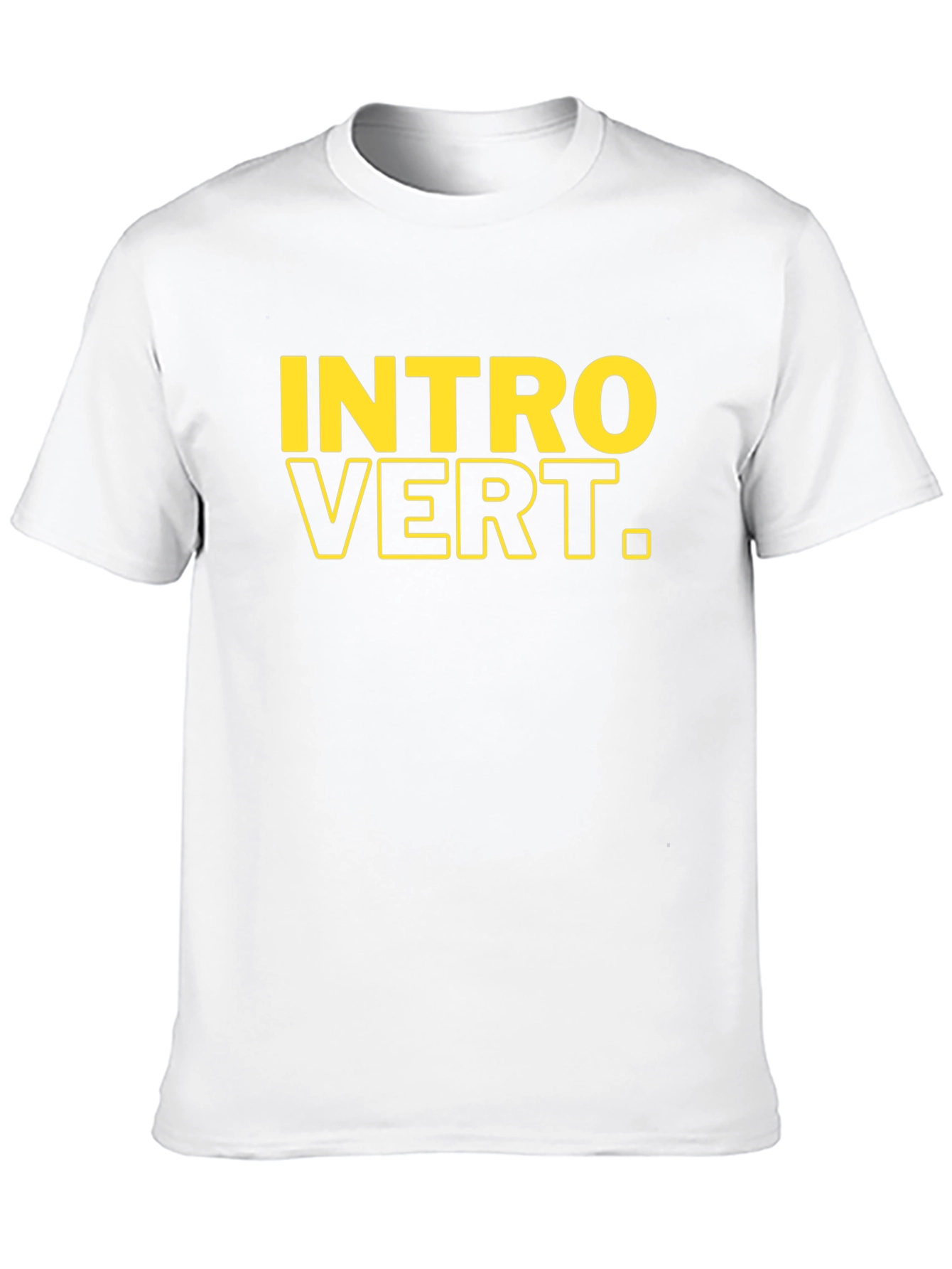 Introvert Graphic Tee - Bold Statement T-Shirt