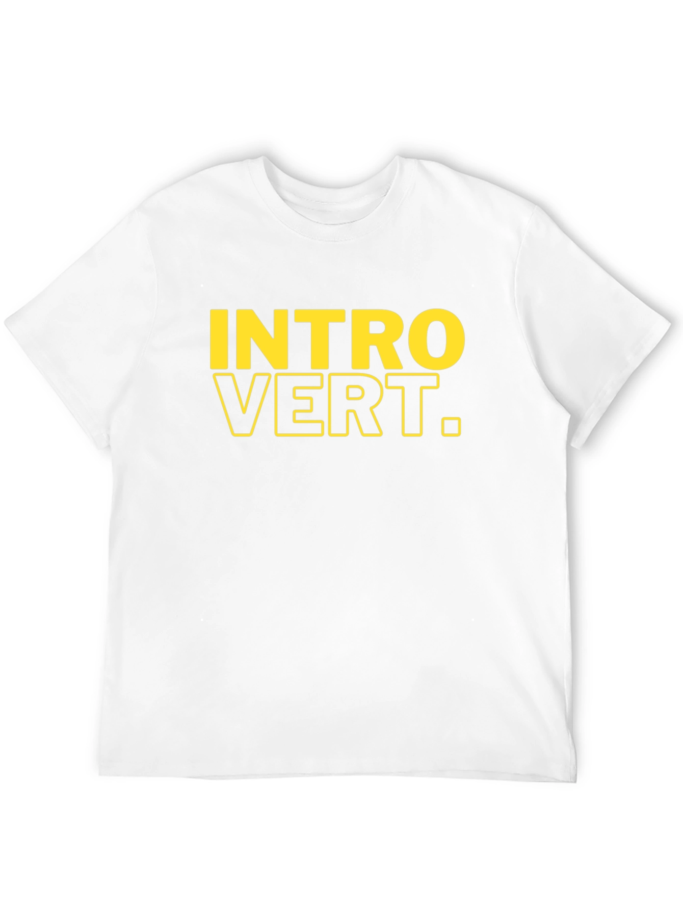 Introvert Graphic Tee - Bold Statement T-Shirt