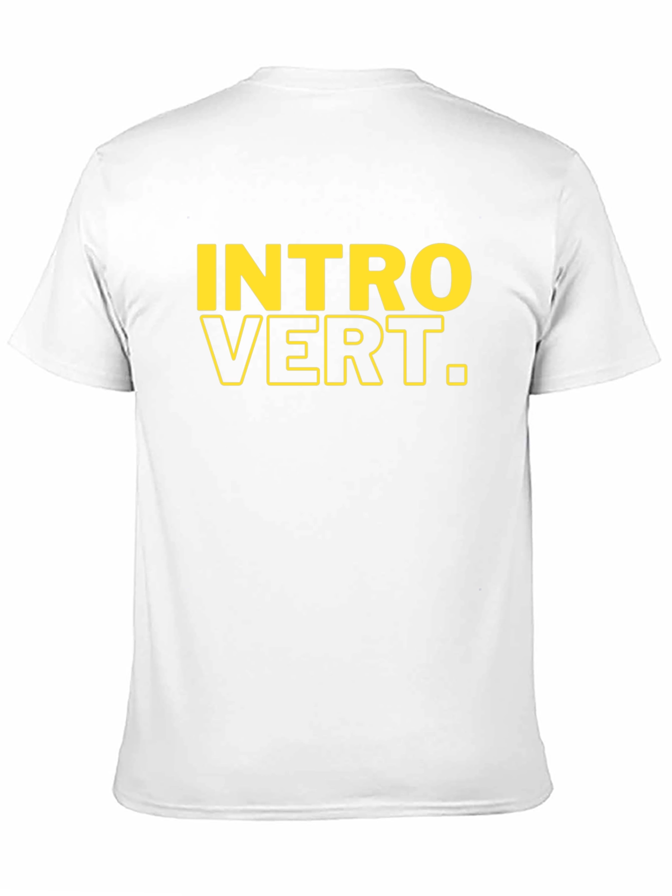 Introvert Graphic Tee - Bold Statement T-Shirt