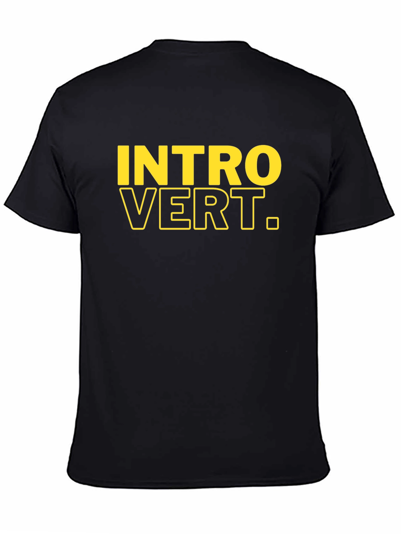 Introvert Graphic Tee - Bold Statement T-Shirt