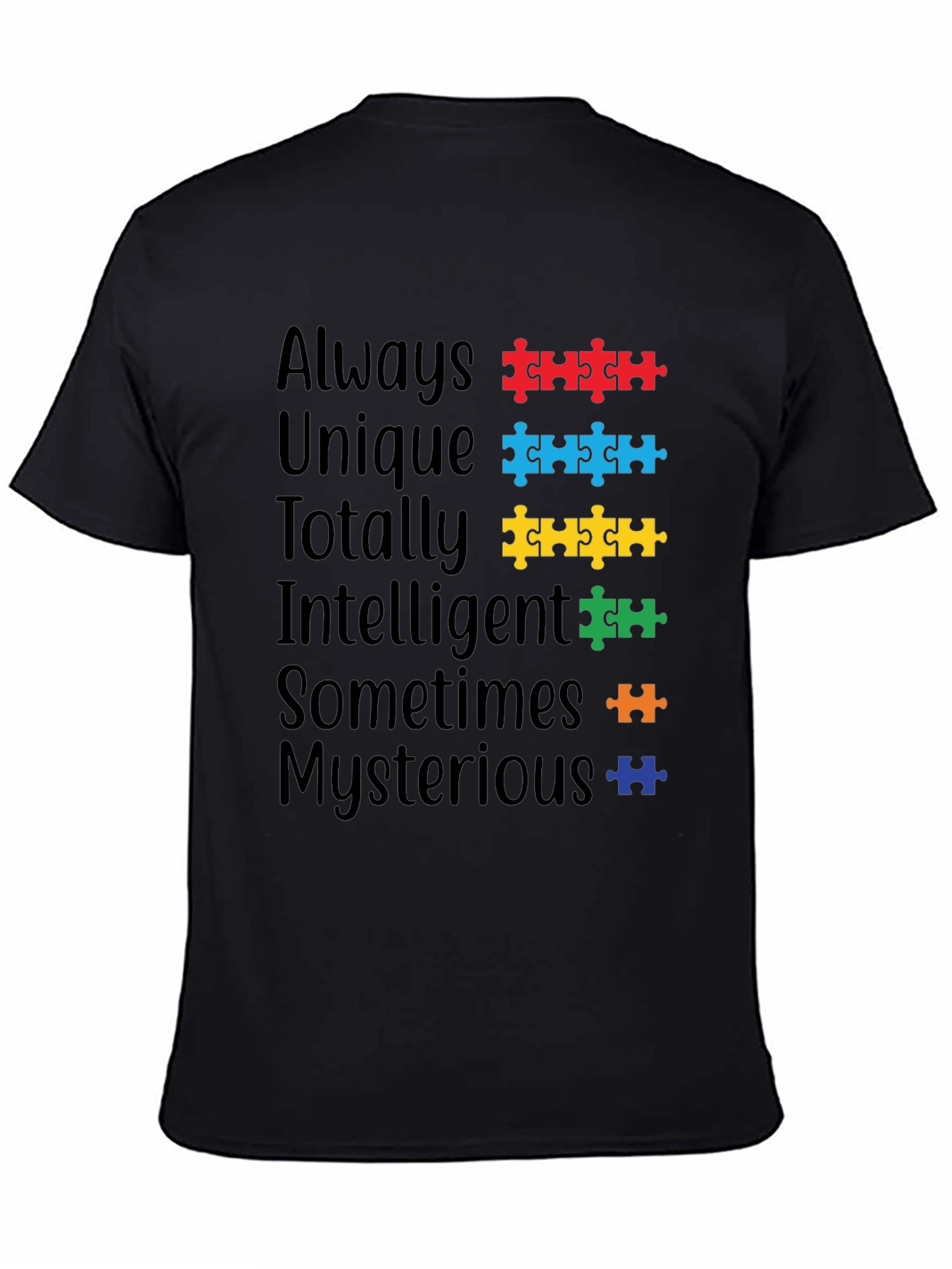 Autism Awareness Puzzle Piece T-Shirt - Always Unique