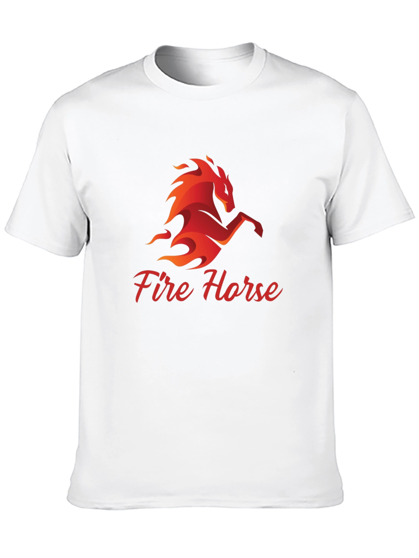 Fire Horse Graphic T-Shirt