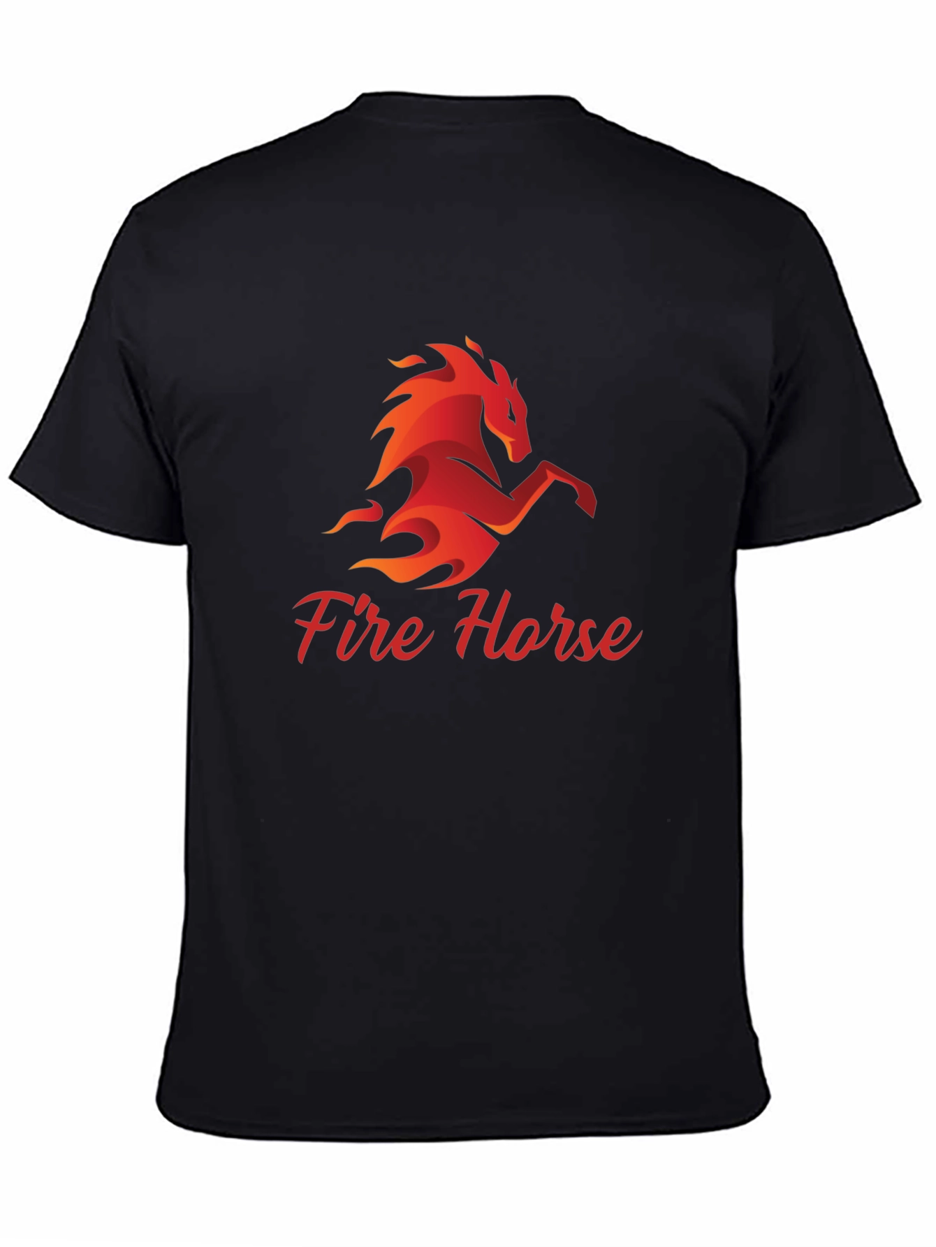 Fire Horse Graphic T-Shirt