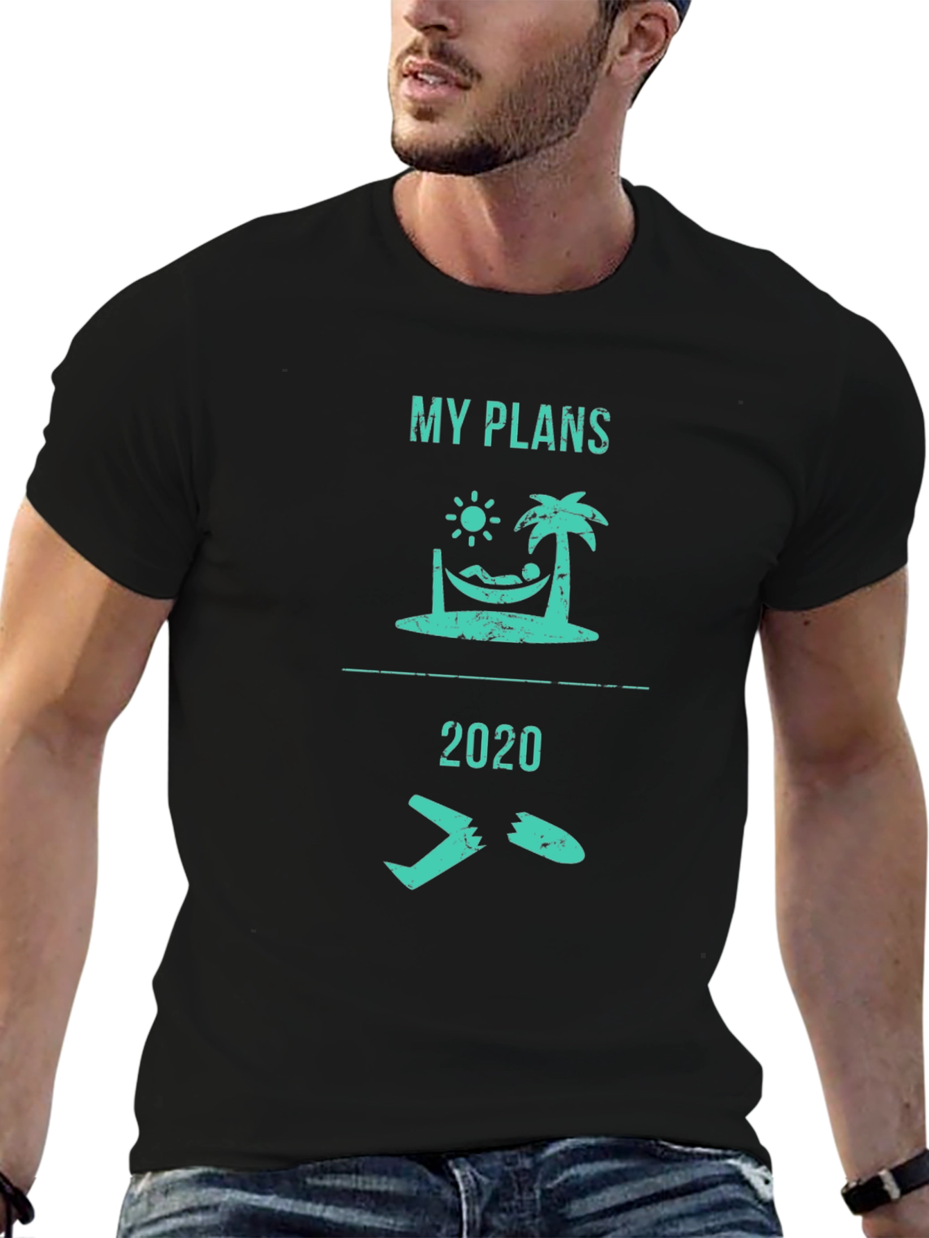 My Plans 2020 Graphic Tee - Funny Vacation T-Shirt