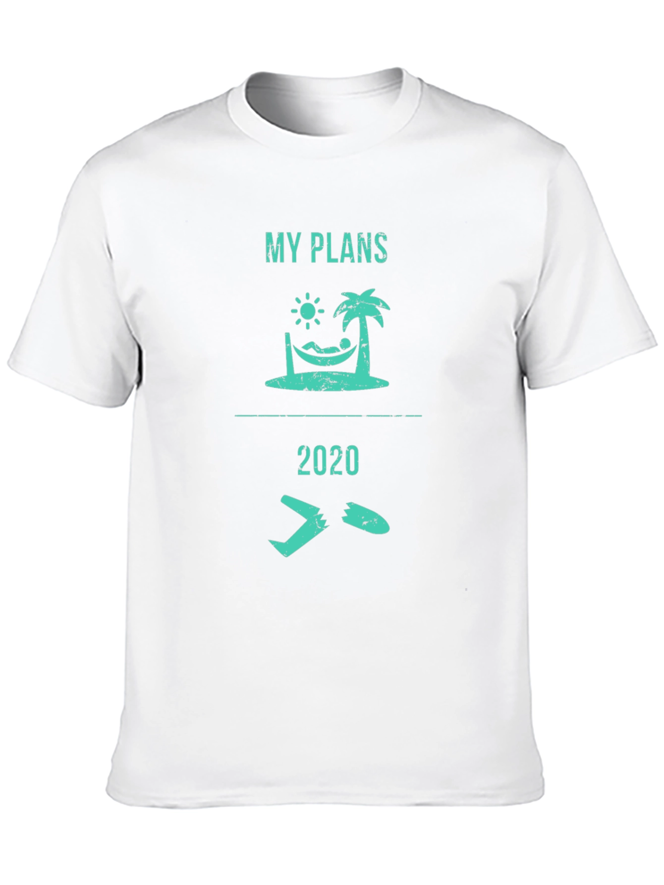 My Plans 2020 Graphic Tee - Funny Vacation T-Shirt