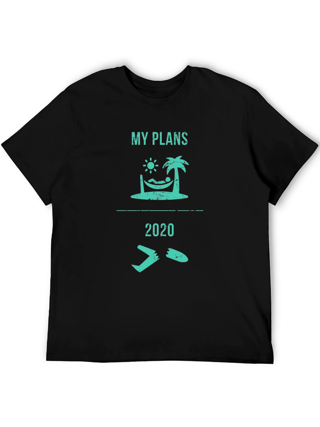 My Plans 2020 Graphic Tee - Funny Vacation T-Shirt