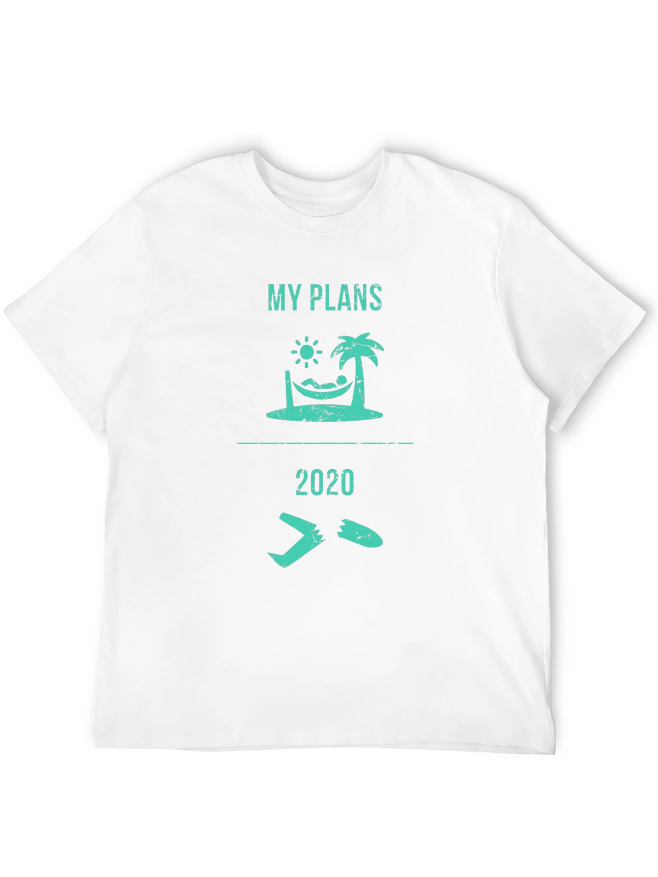 My Plans 2020 Graphic Tee - Funny Vacation T-Shirt