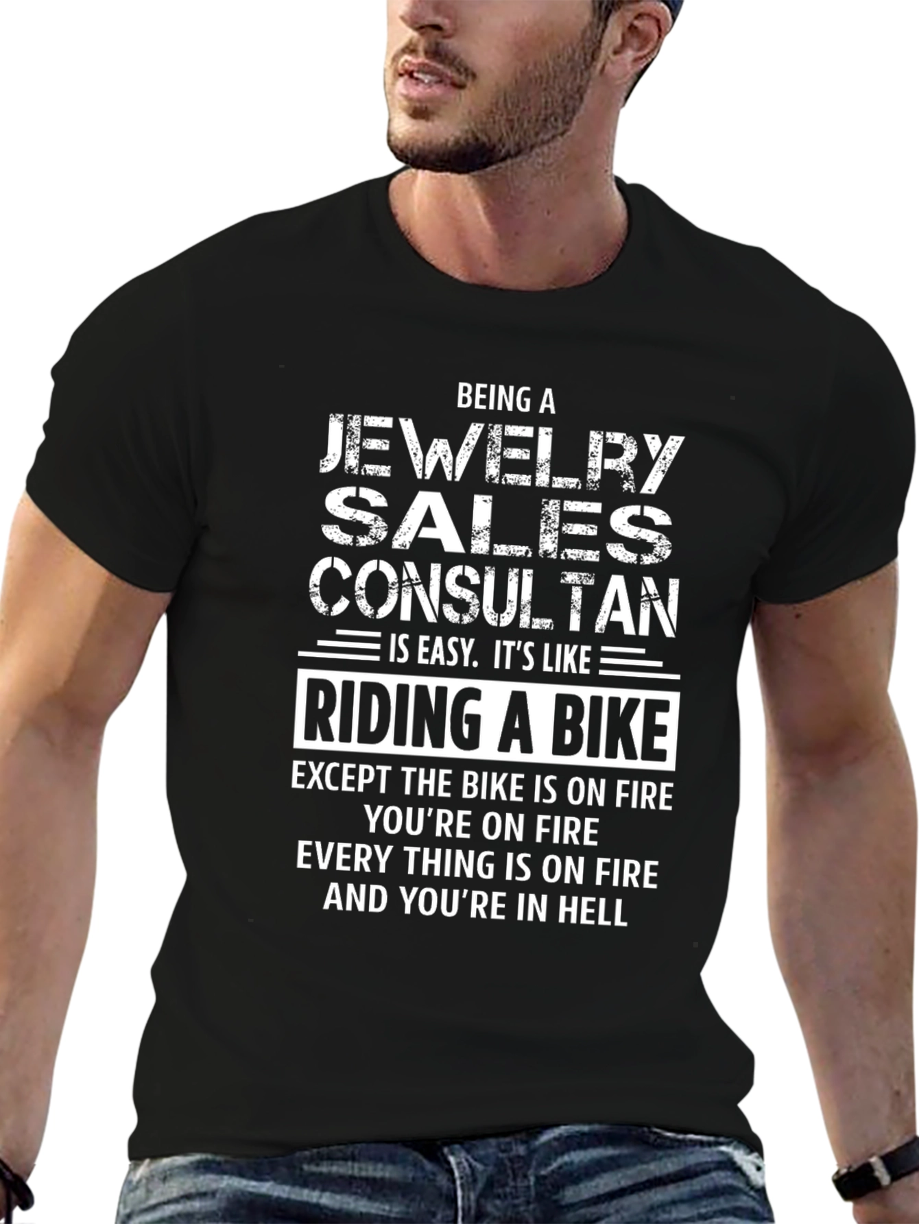 Jewelry Sales Consultant Funny T-Shirt