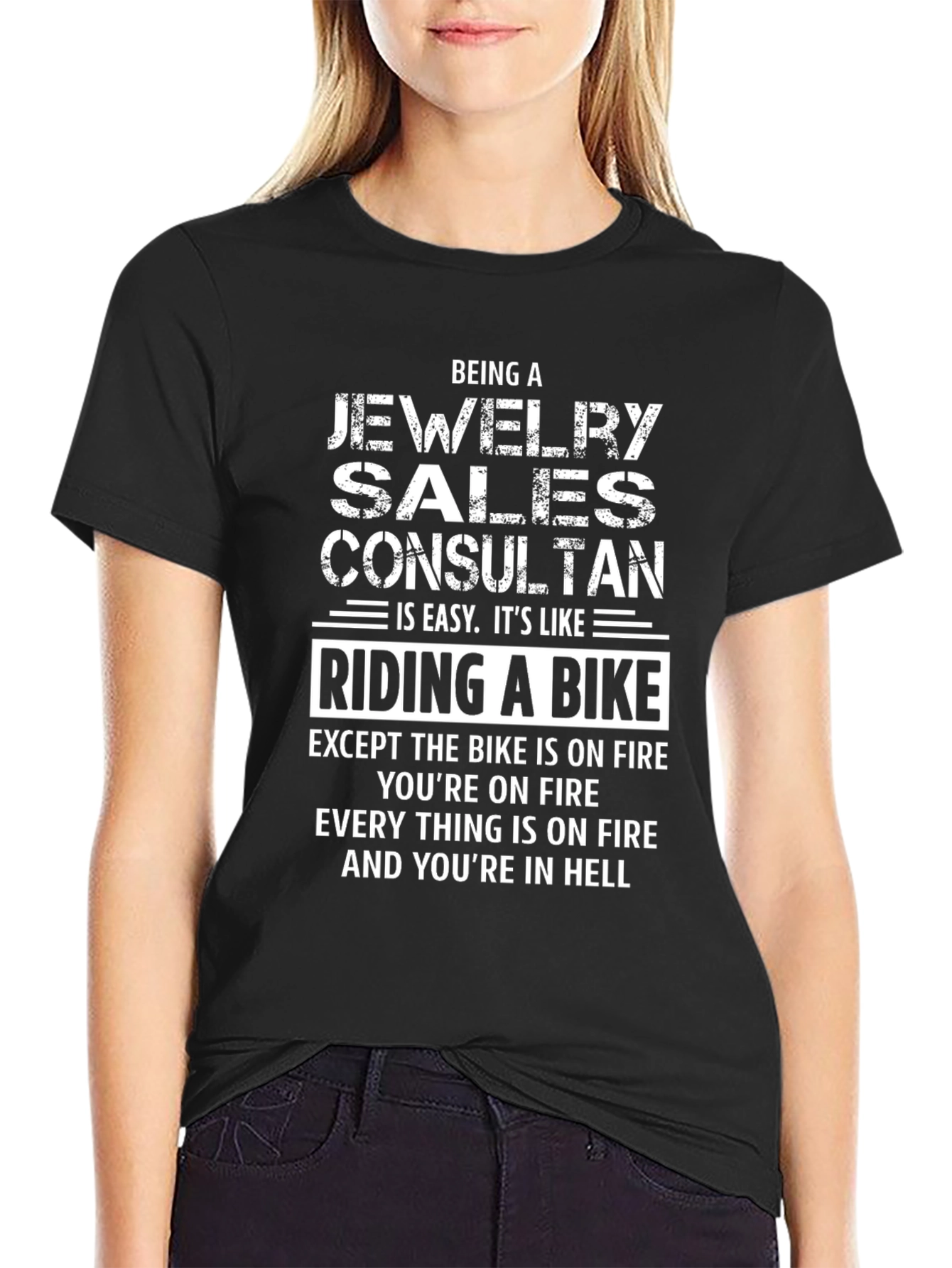 Jewelry Sales Consultant Funny T-Shirt