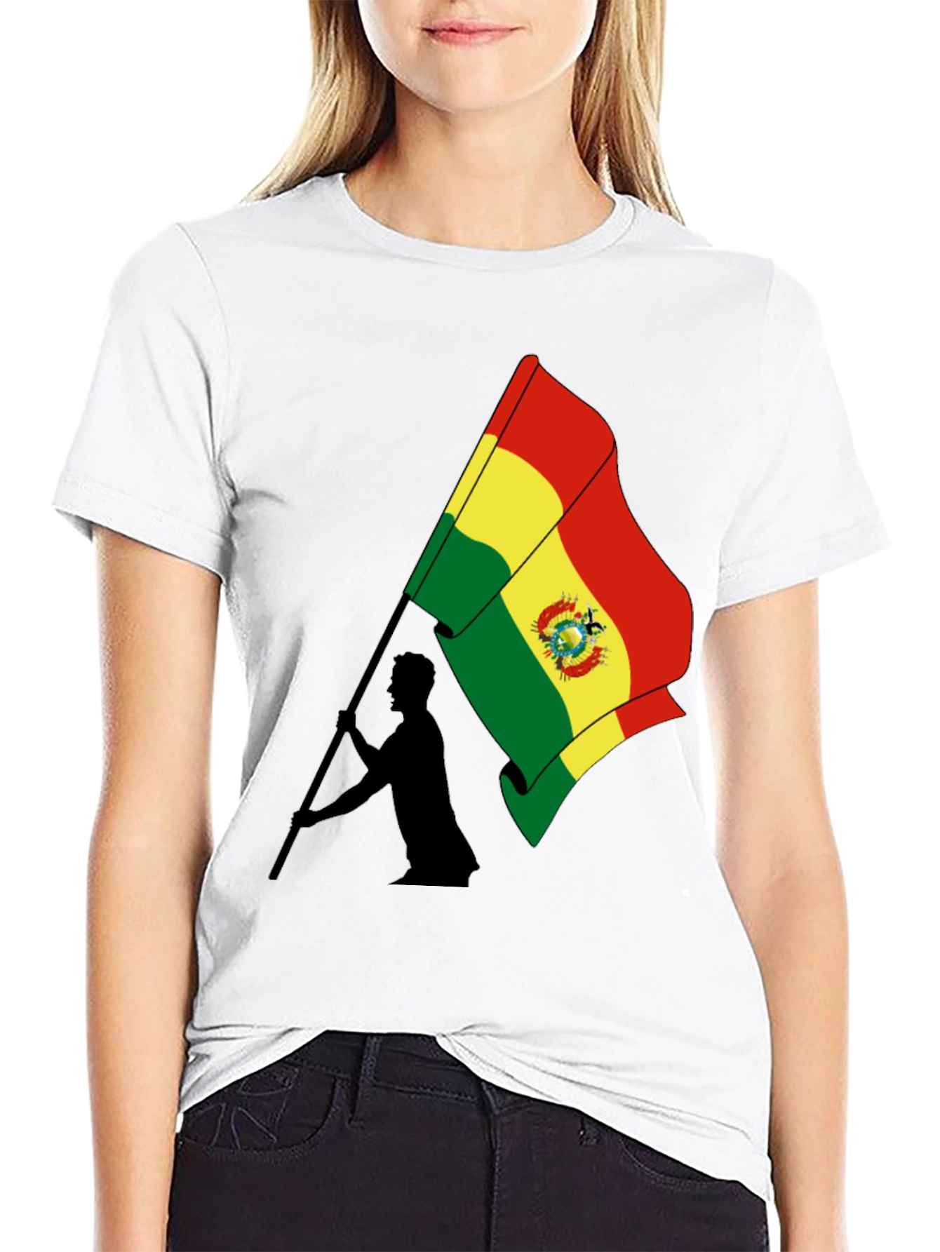 Bolivia Flag Graphic T-Shirt