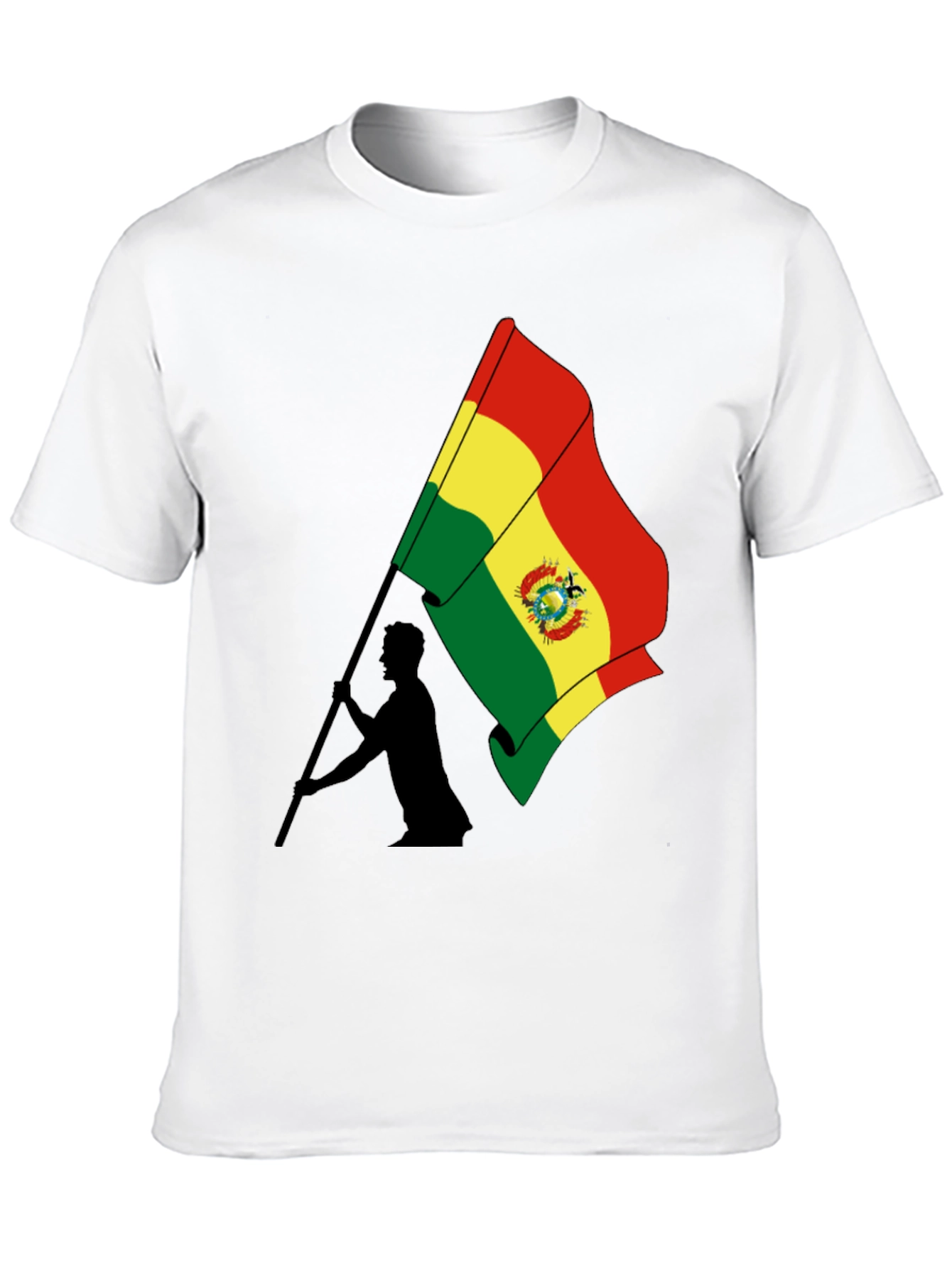 Bolivia Flag Graphic T-Shirt