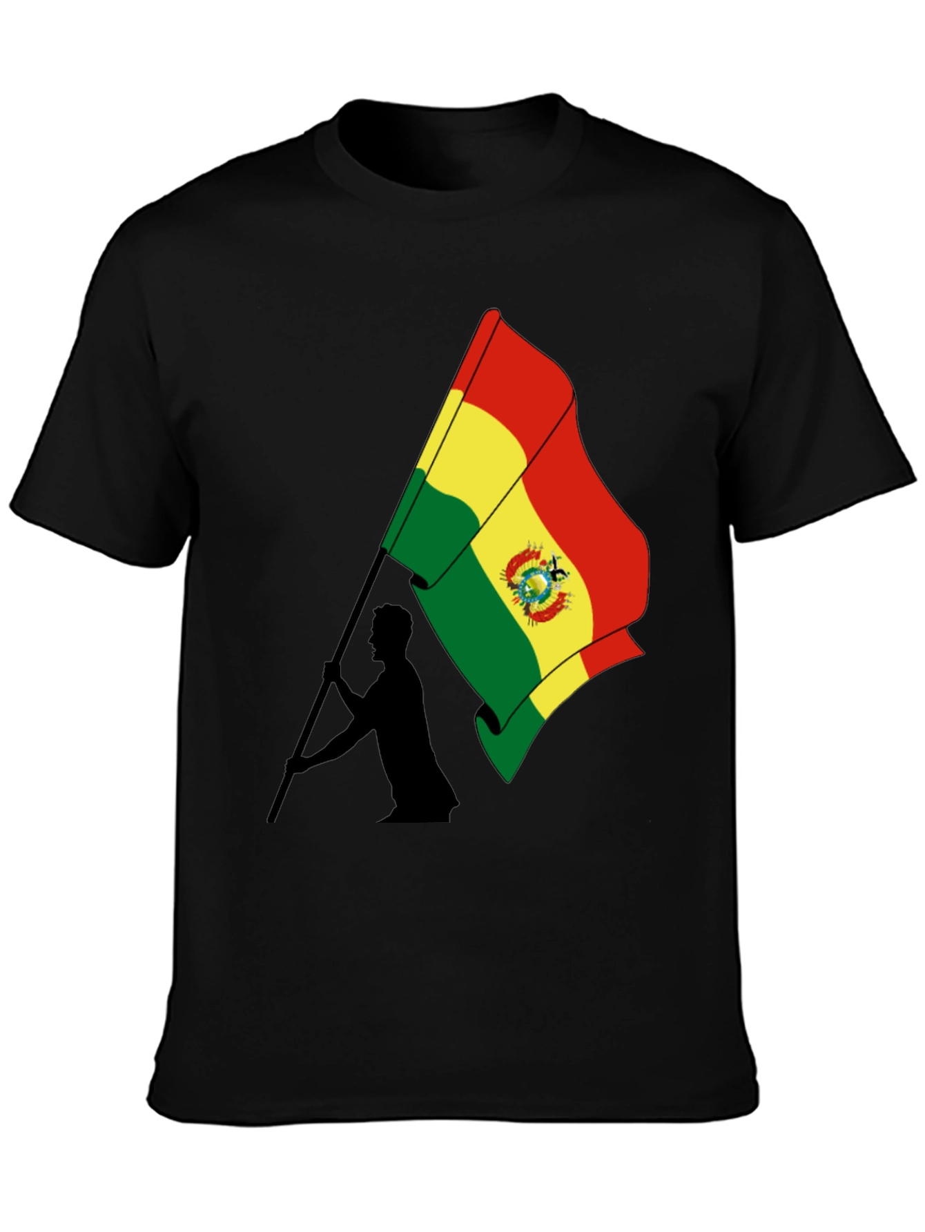 Bolivia Flag Graphic T-Shirt