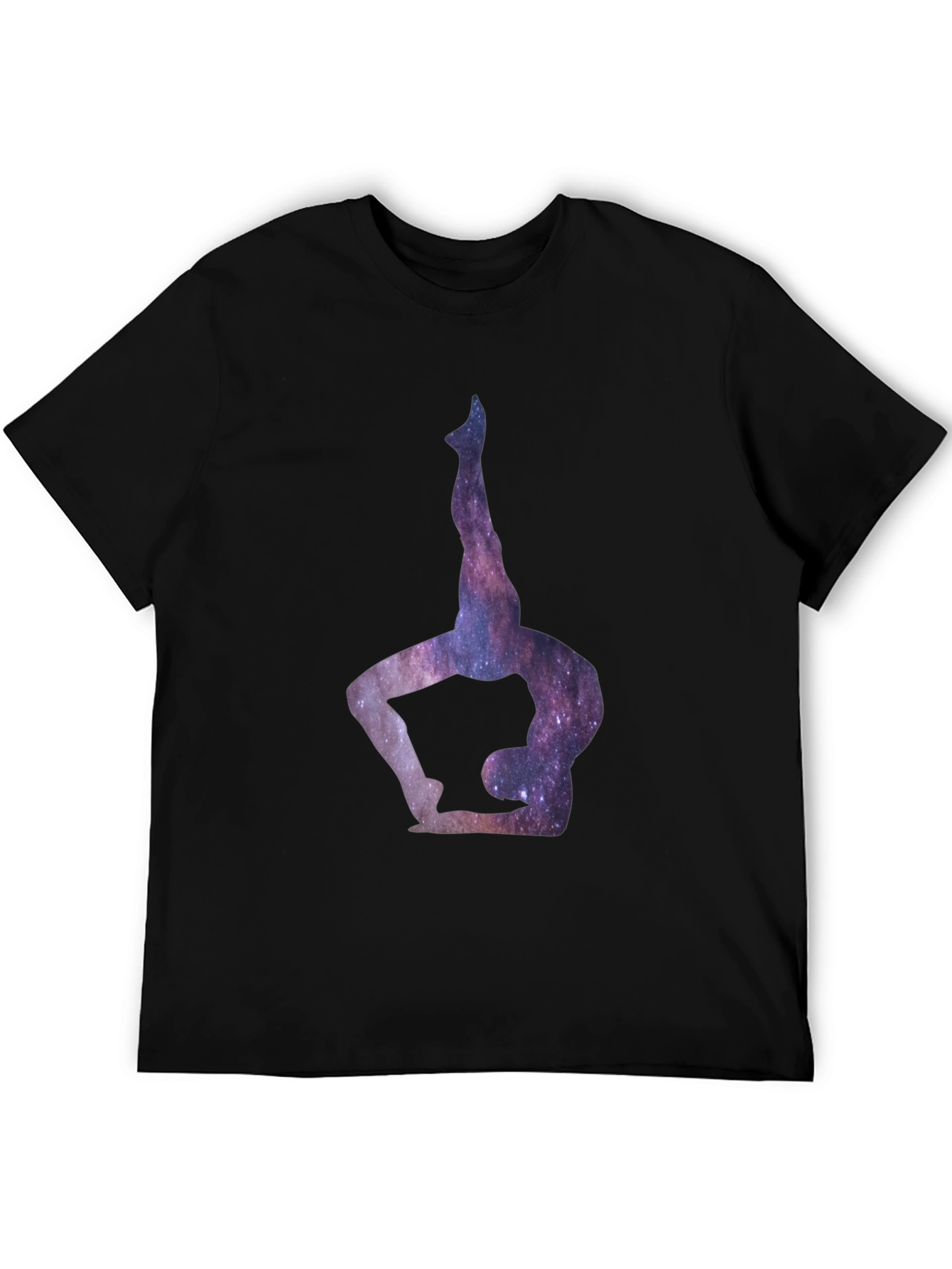 Cosmic Yoga Pose Graphic Tee