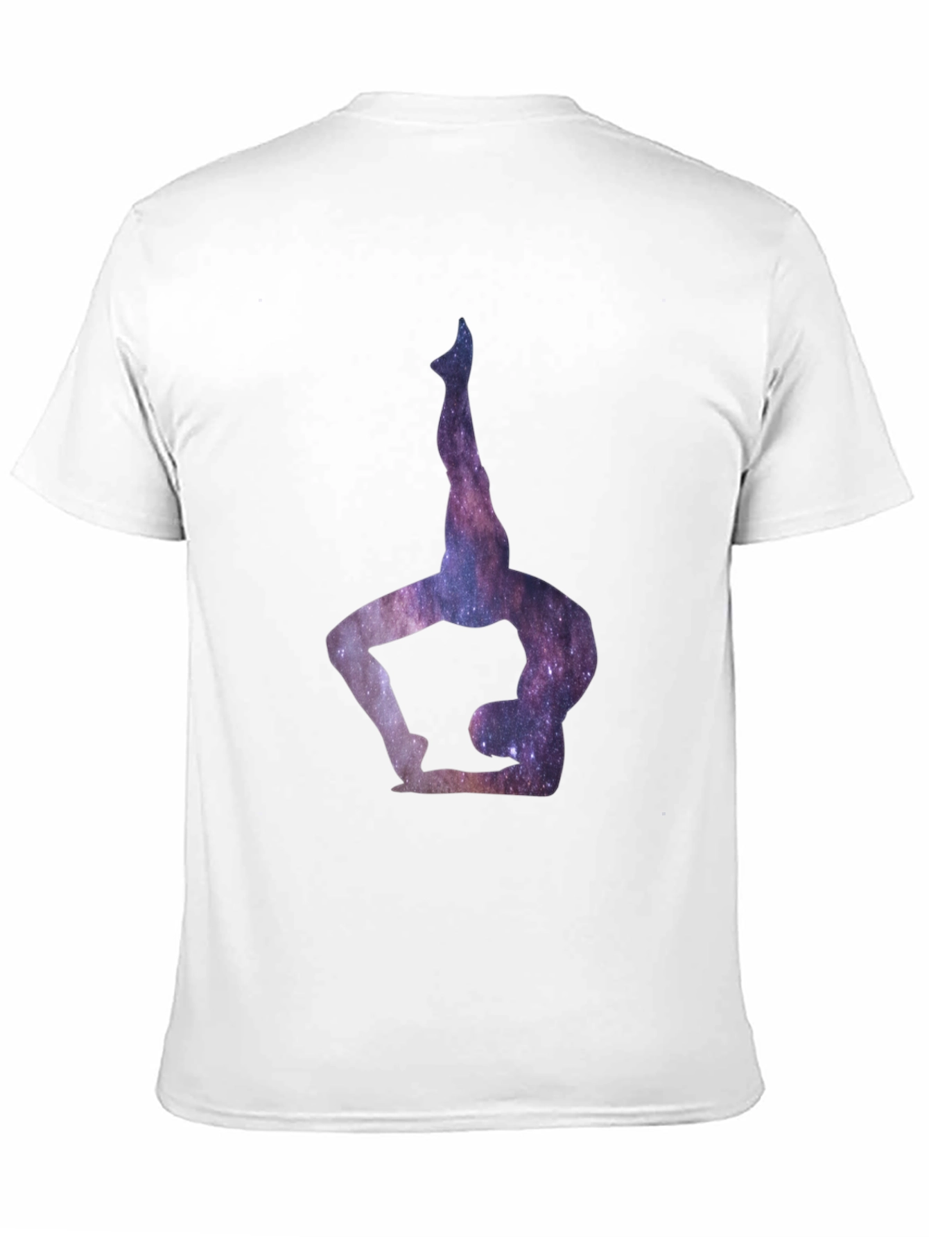 Cosmic Yoga Pose Graphic Tee