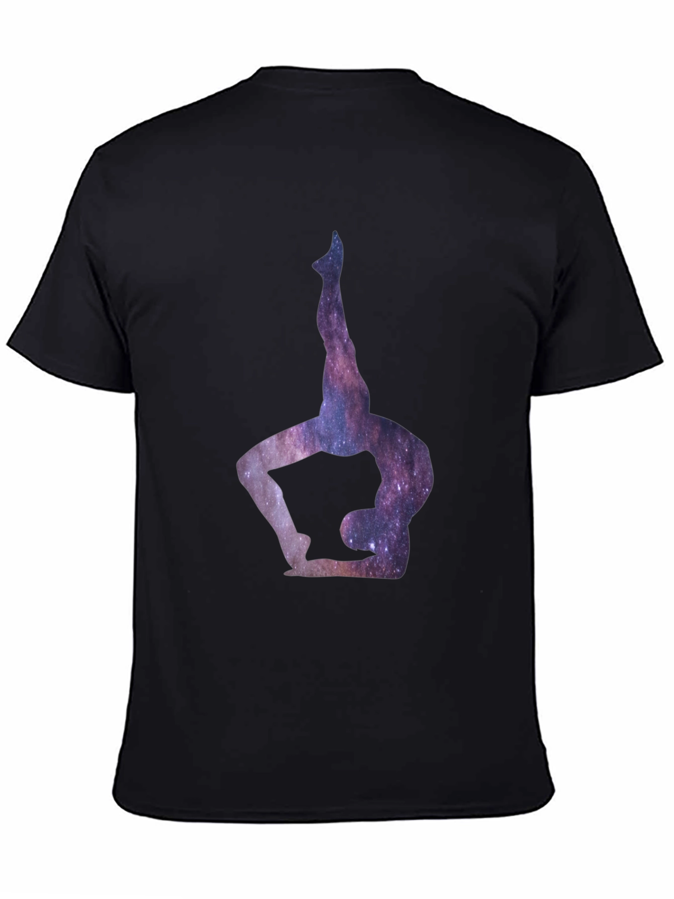 Cosmic Yoga Pose Graphic Tee