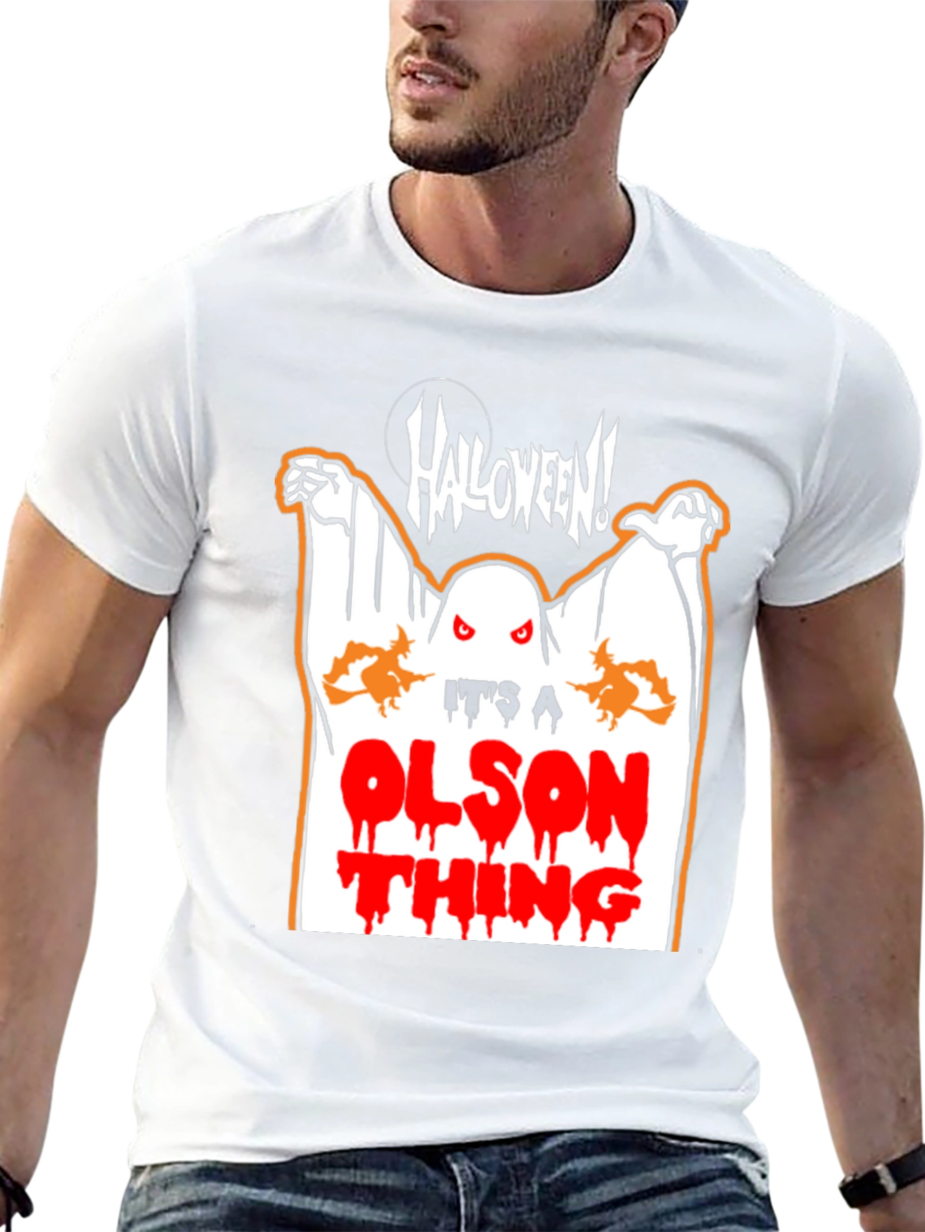 Halloween Olson Thing Black T-Shirt