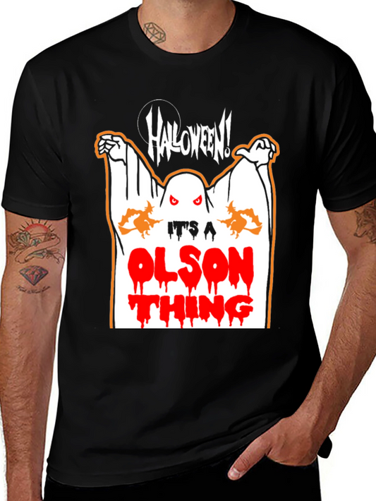 Halloween Olson Thing Black T-Shirt