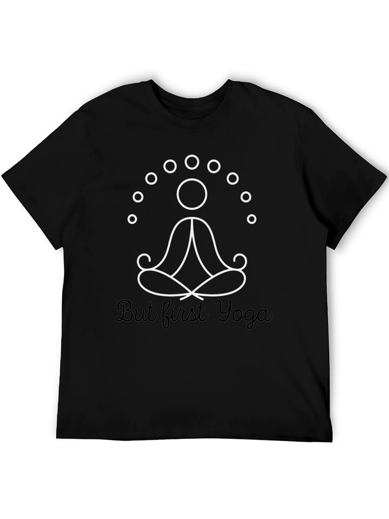 Yoga Meditation T-Shirt - But First Yoga Tee