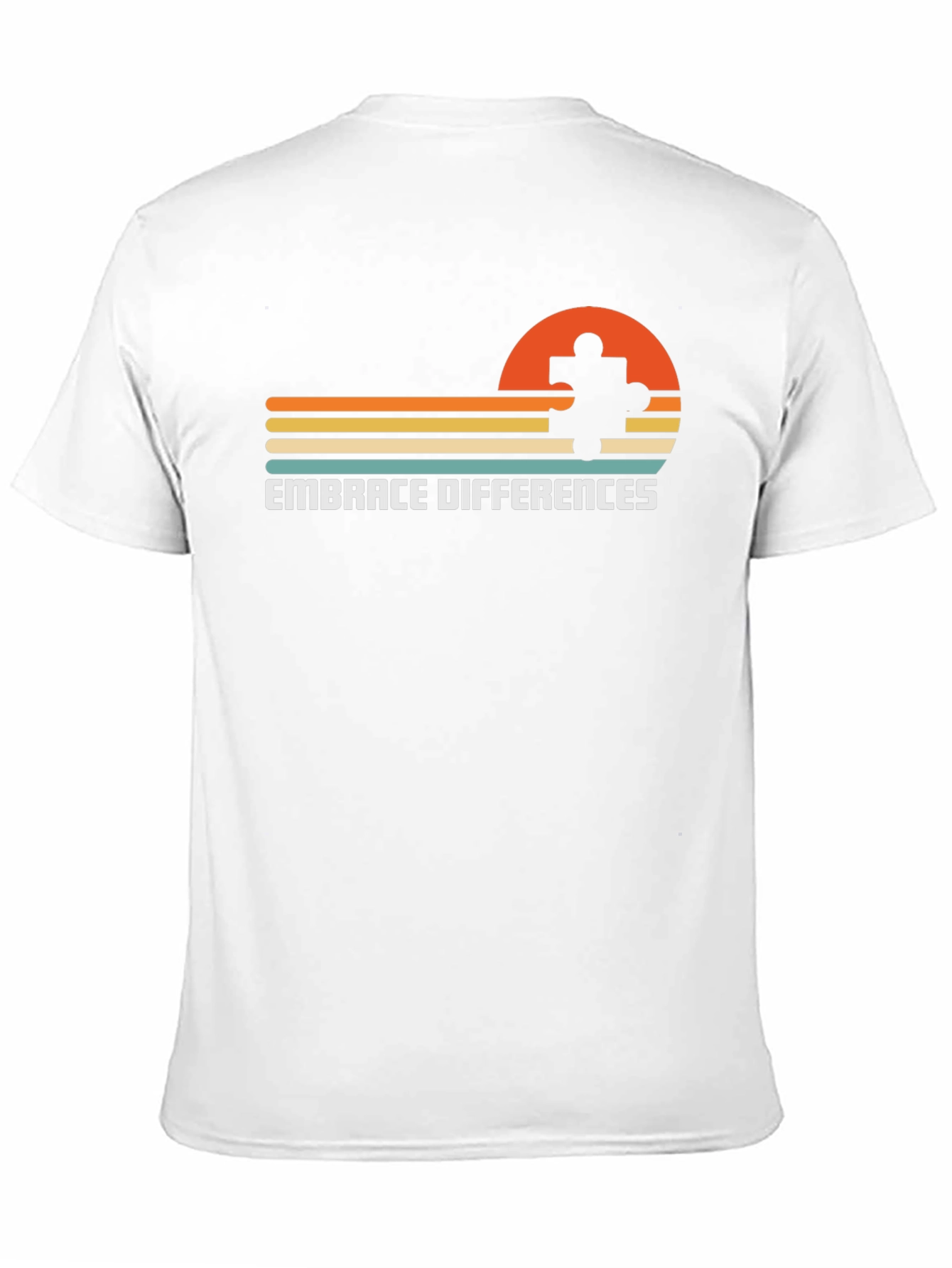 Embrace Differences T-Shirt Autism Awareness Tee