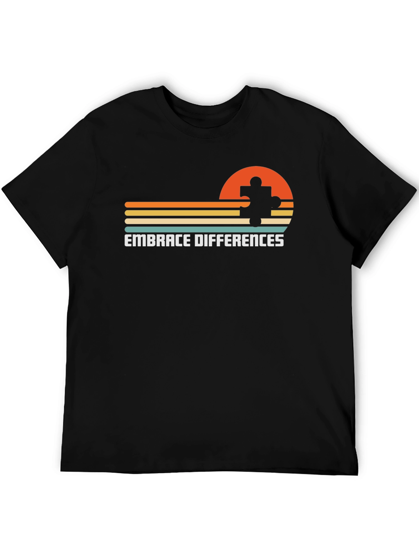 Embrace Differences T-Shirt Autism Awareness Tee