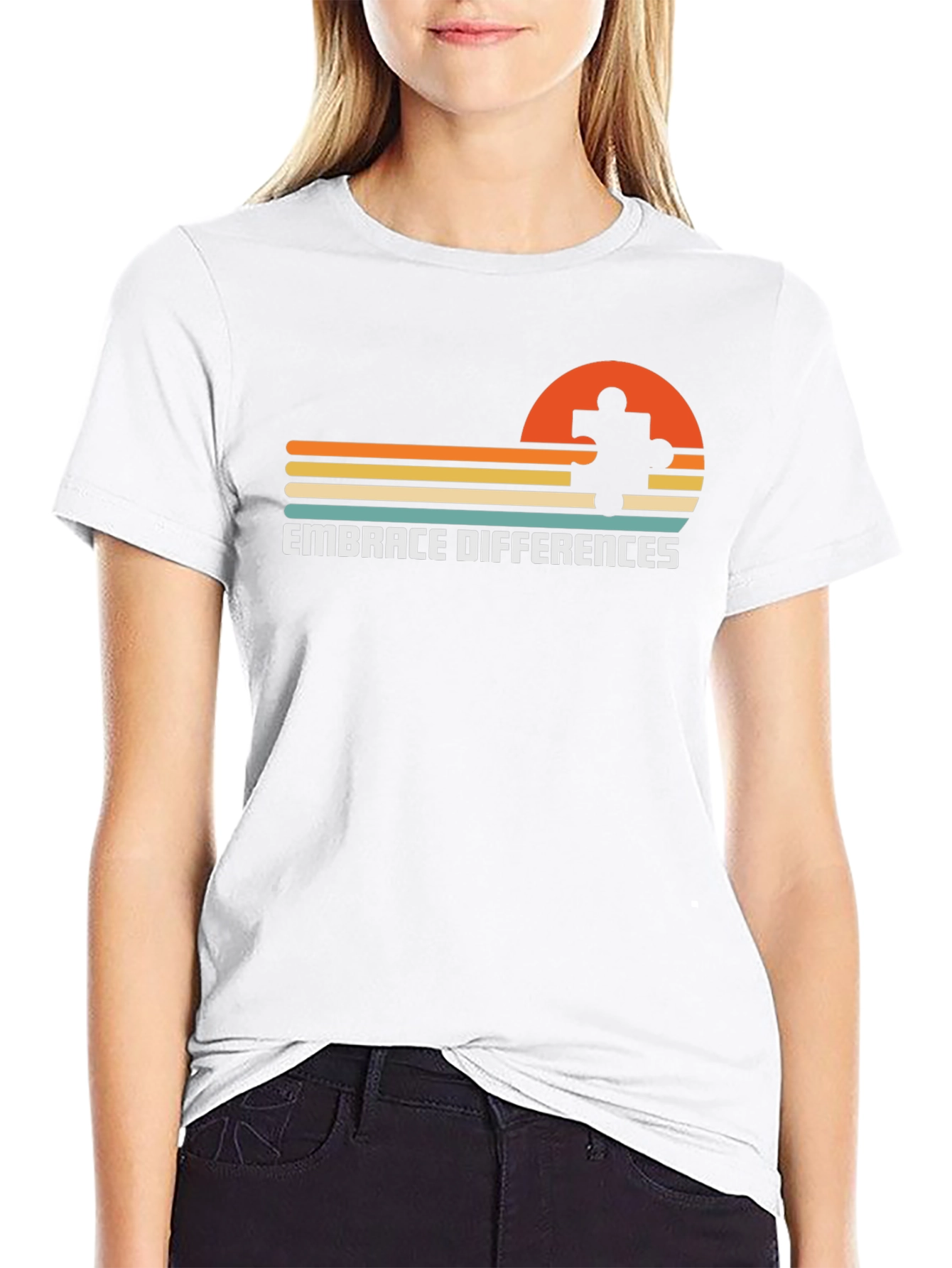 Embrace Differences T-Shirt Autism Awareness Tee