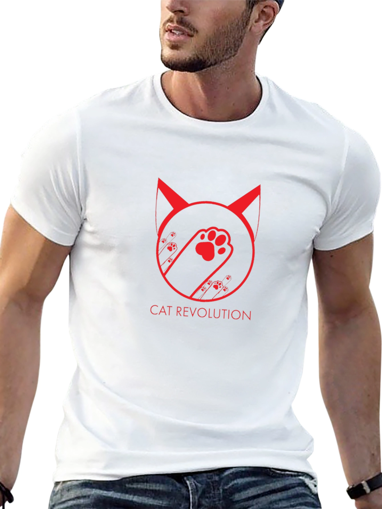 Cat Revolution T-Shirt - Cool Graphic Tee