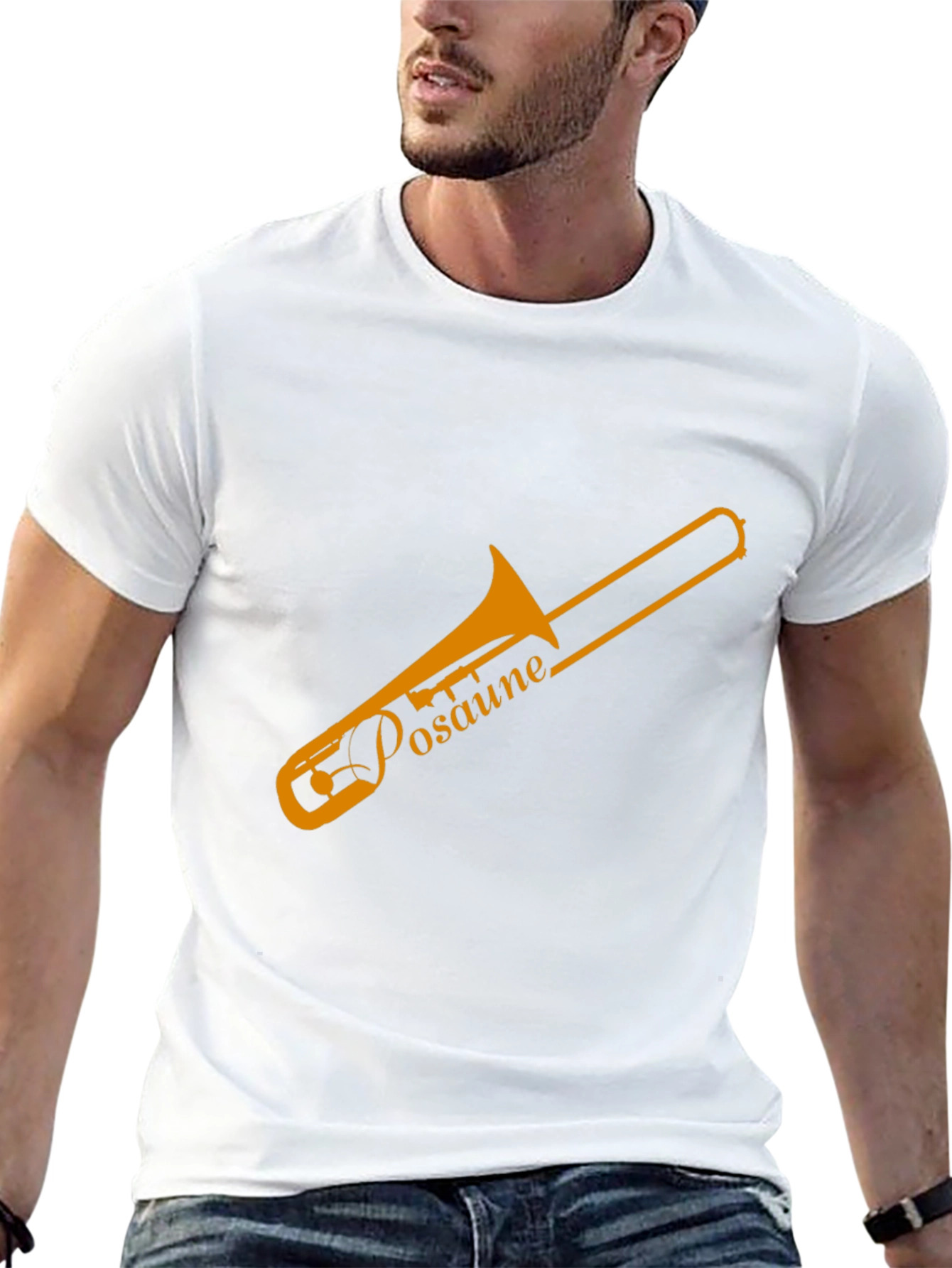 Trombone T-Shirt - Music Lover Tee