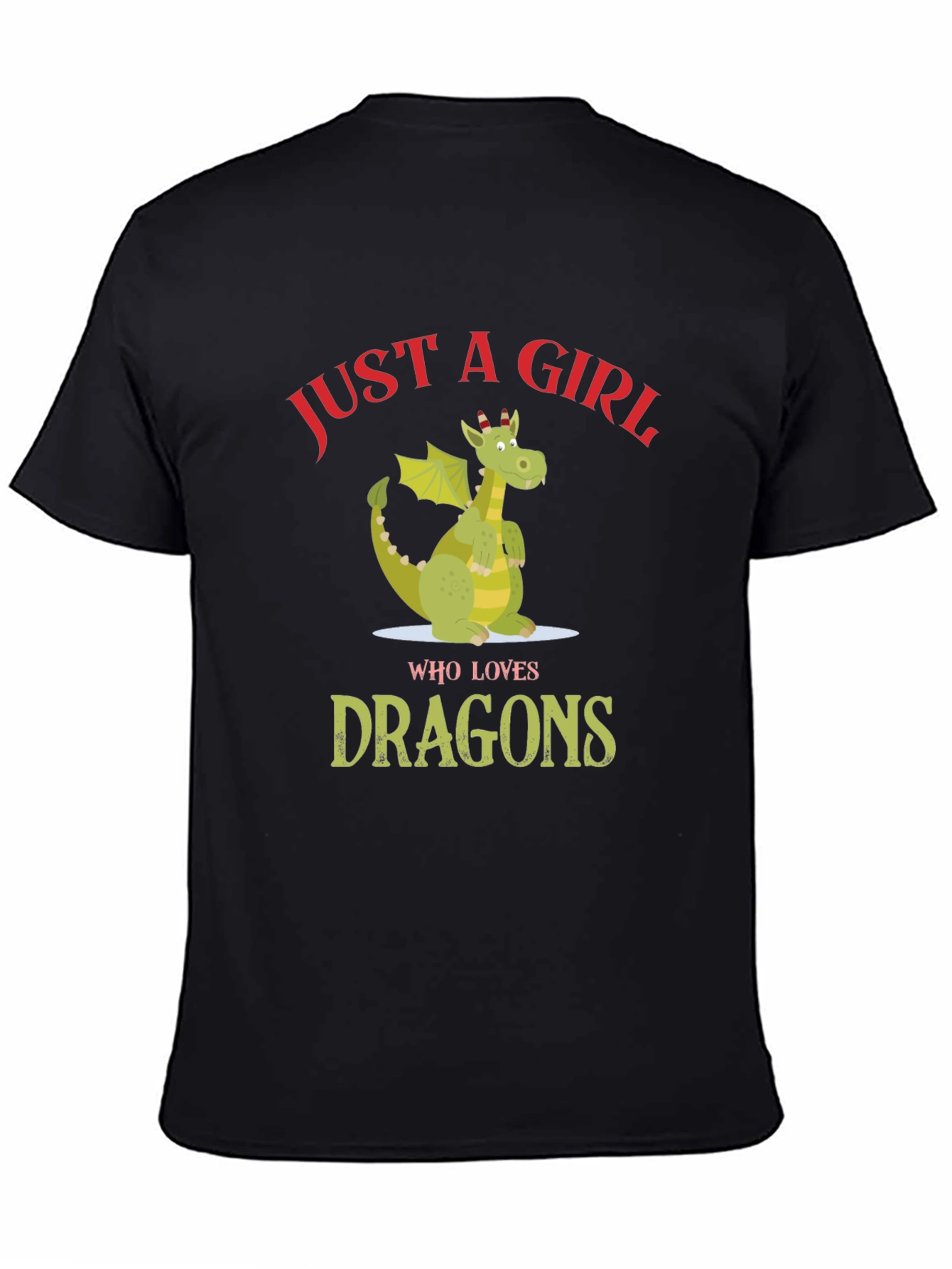 Just a Girl Who Loves Dragons T-Shirt