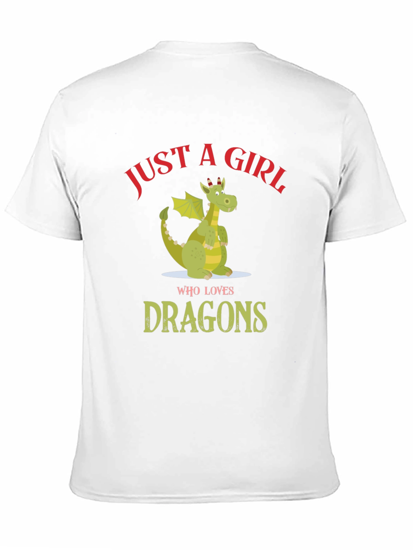 Just a Girl Who Loves Dragons T-Shirt