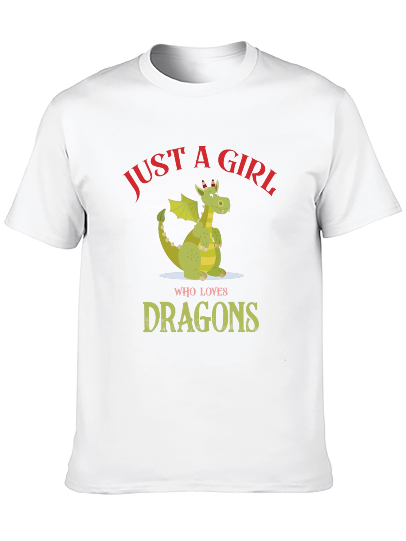 Just a Girl Who Loves Dragons T-Shirt