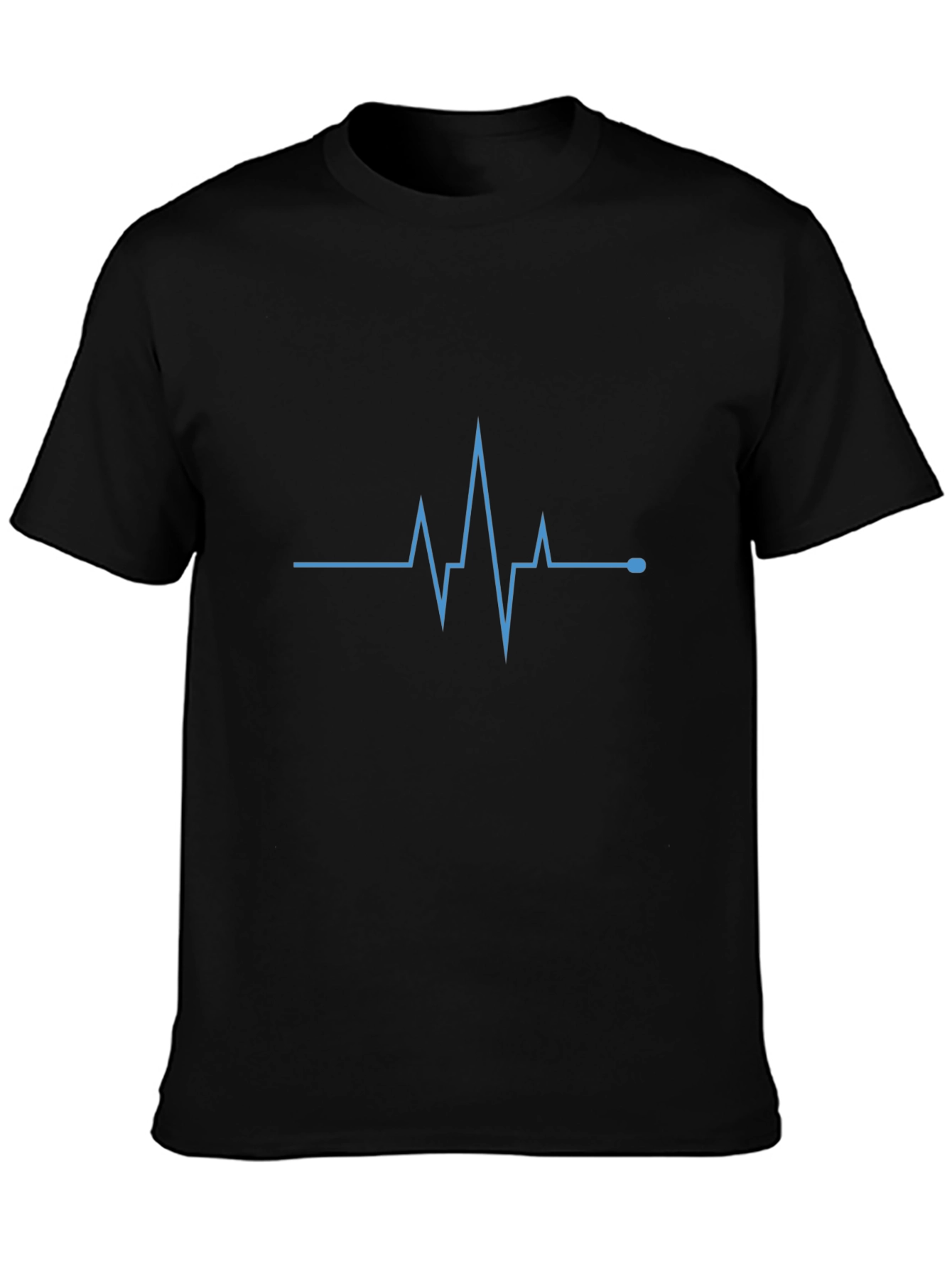 Pulse Wave Mens Black Graphic Tee