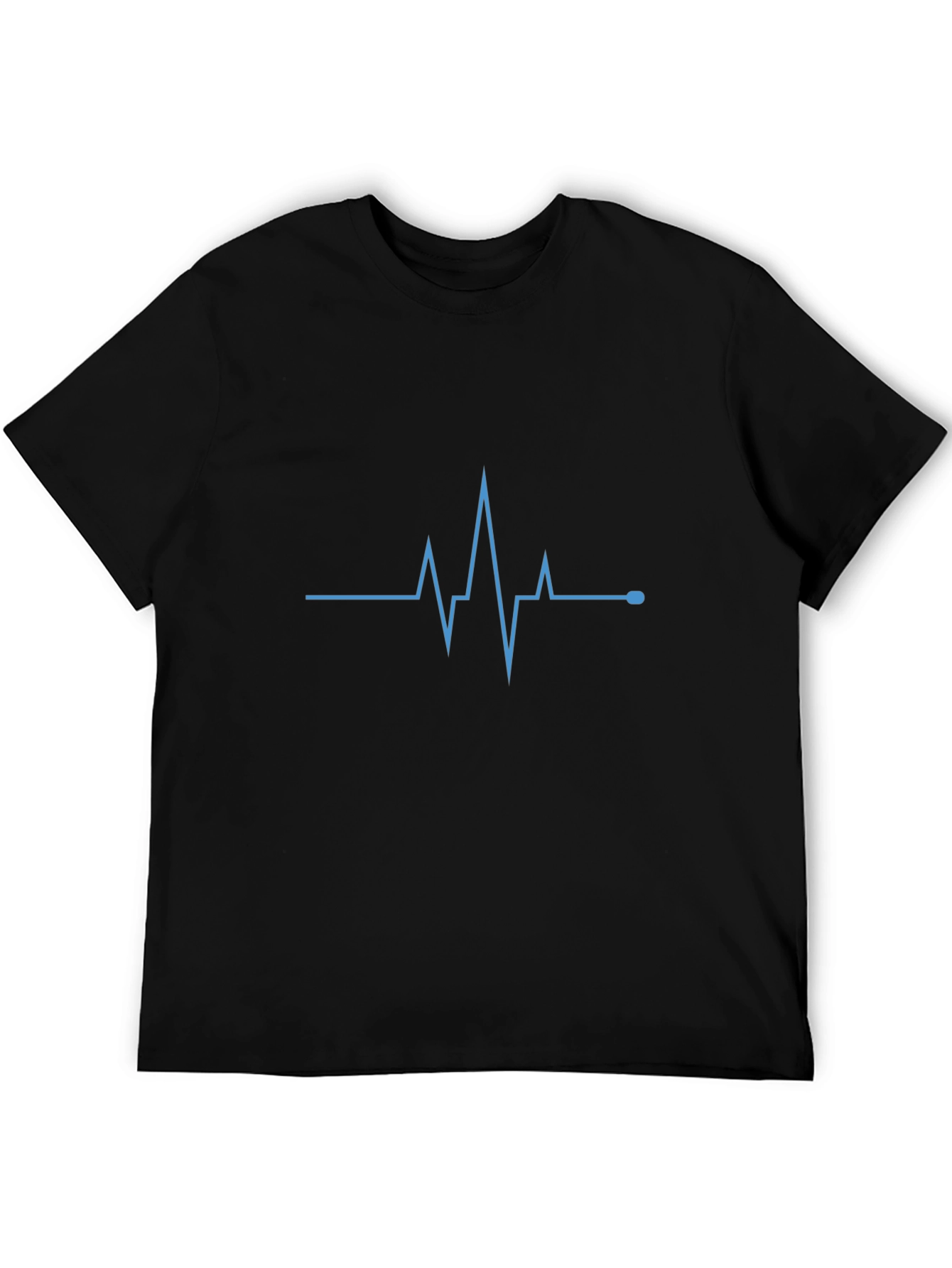 Pulse Wave Mens Black Graphic Tee