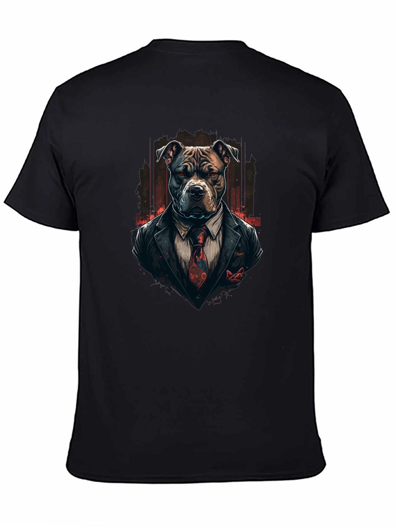 Dog in Suit Graphic Tee