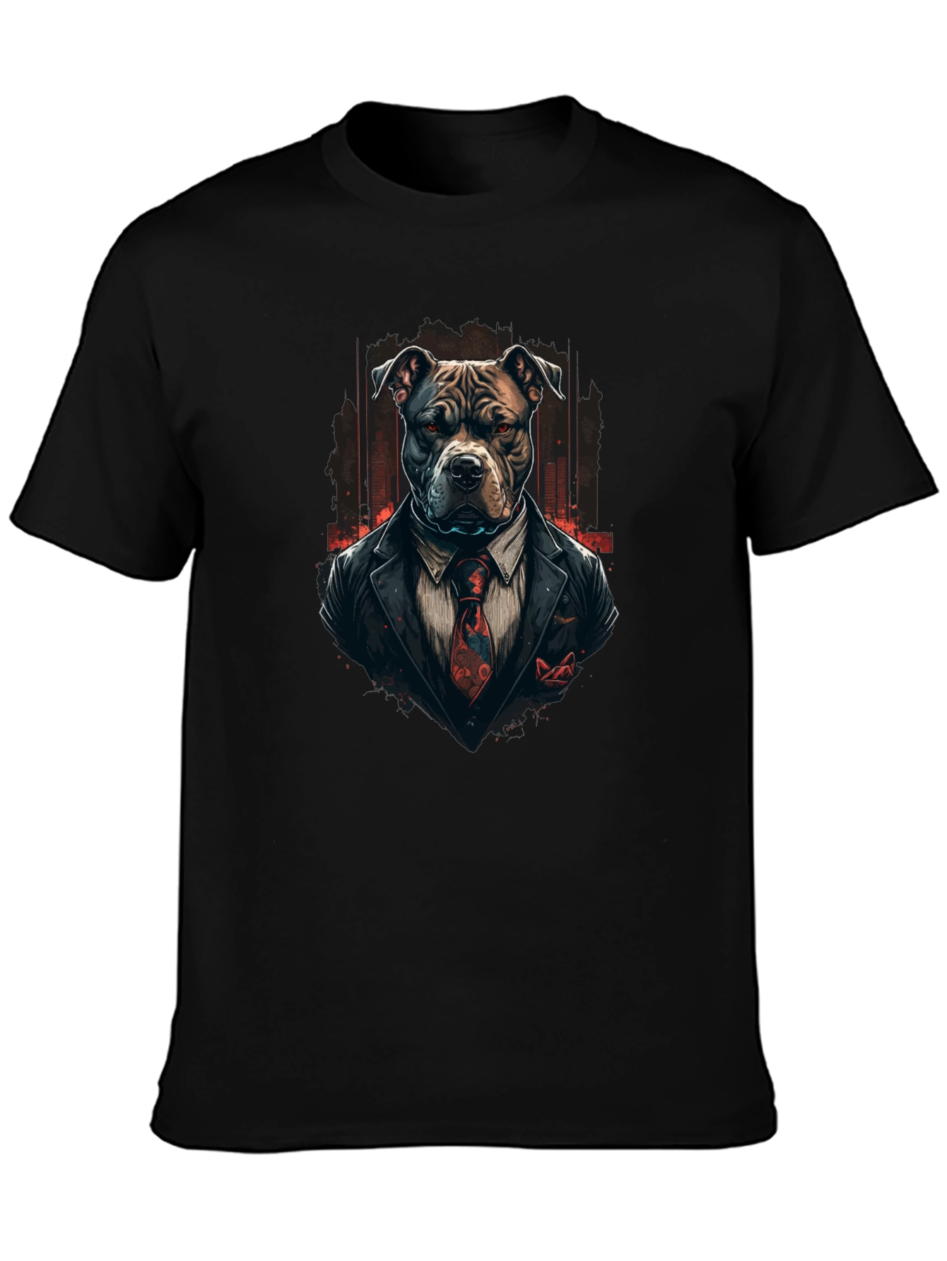 Dog in Suit Graphic Tee