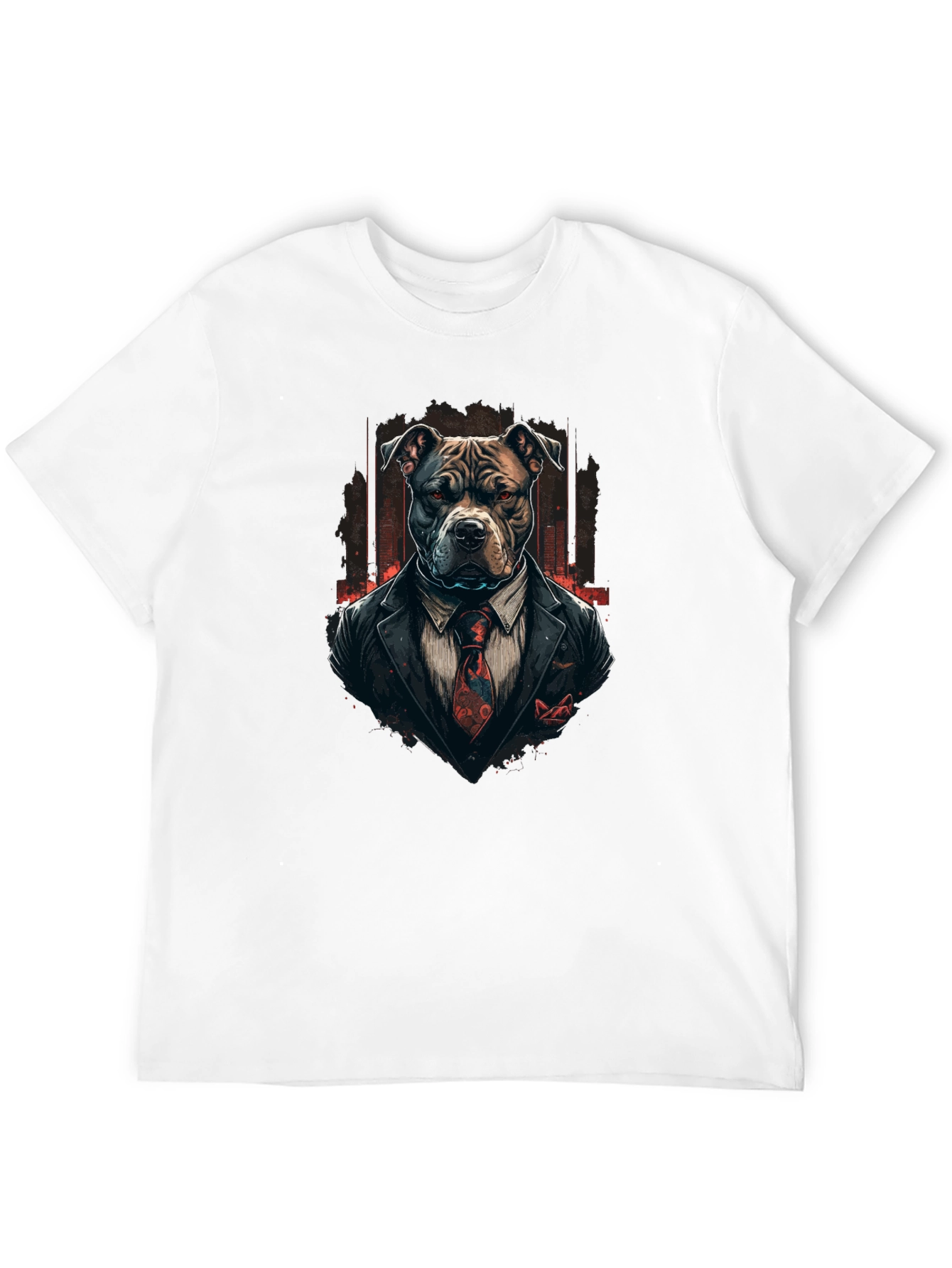 Dog in Suit Graphic Tee
