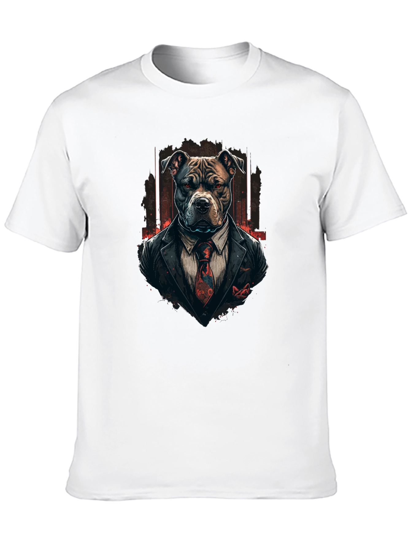Dog in Suit Graphic Tee