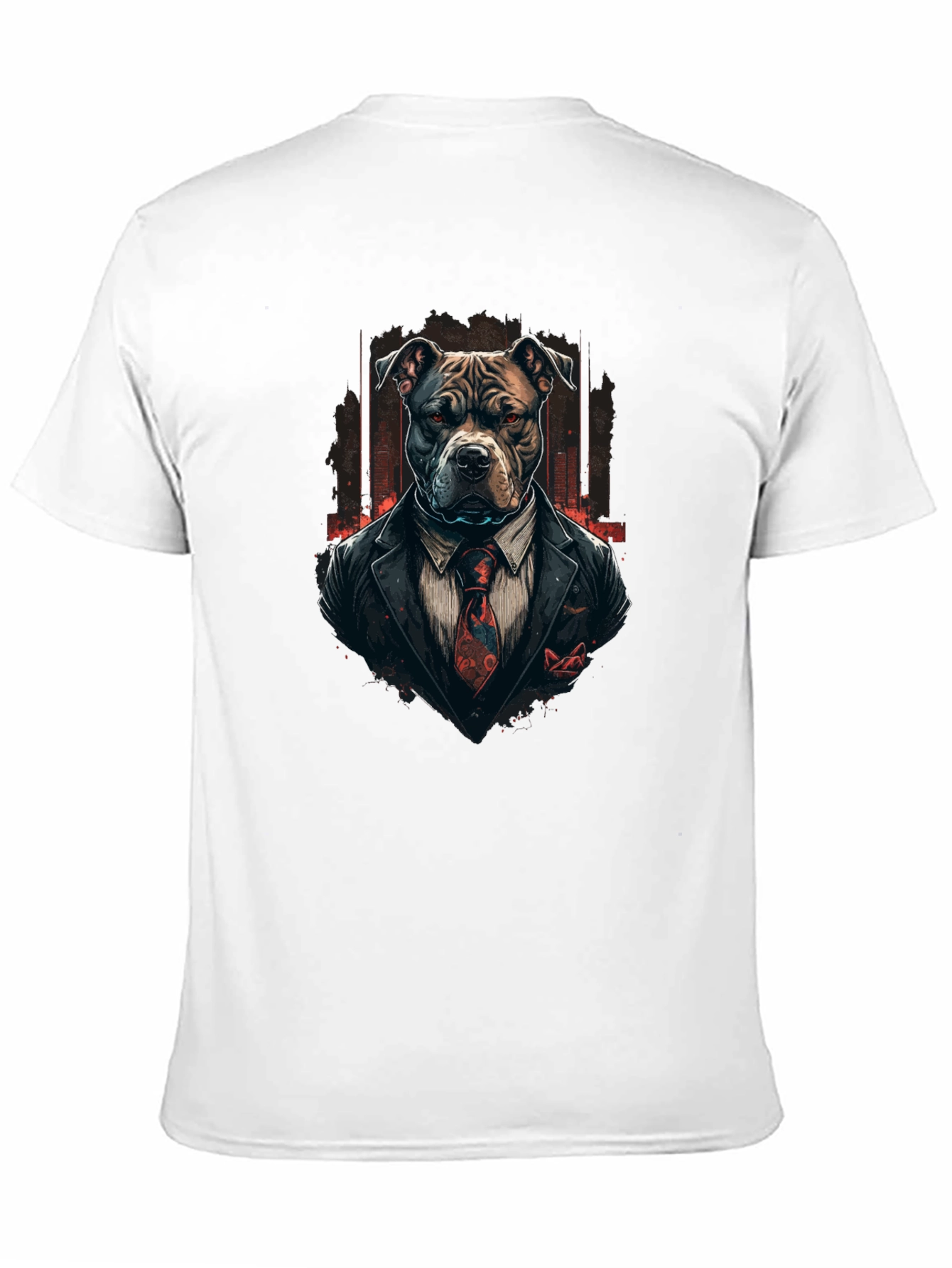 Dog in Suit Graphic Tee